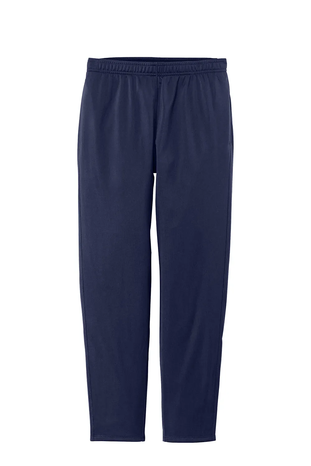 Sport-Tek Womens Tricot Track Pants w/ Pockets - True Navy Blue