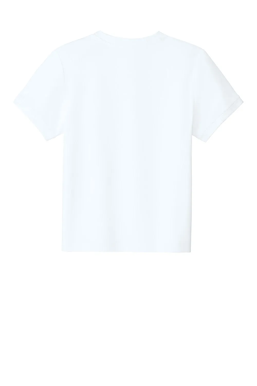 Sport-Tek Youth Club Moisture Wicking Short Sleeve Crewneck T-Shirt - White/White