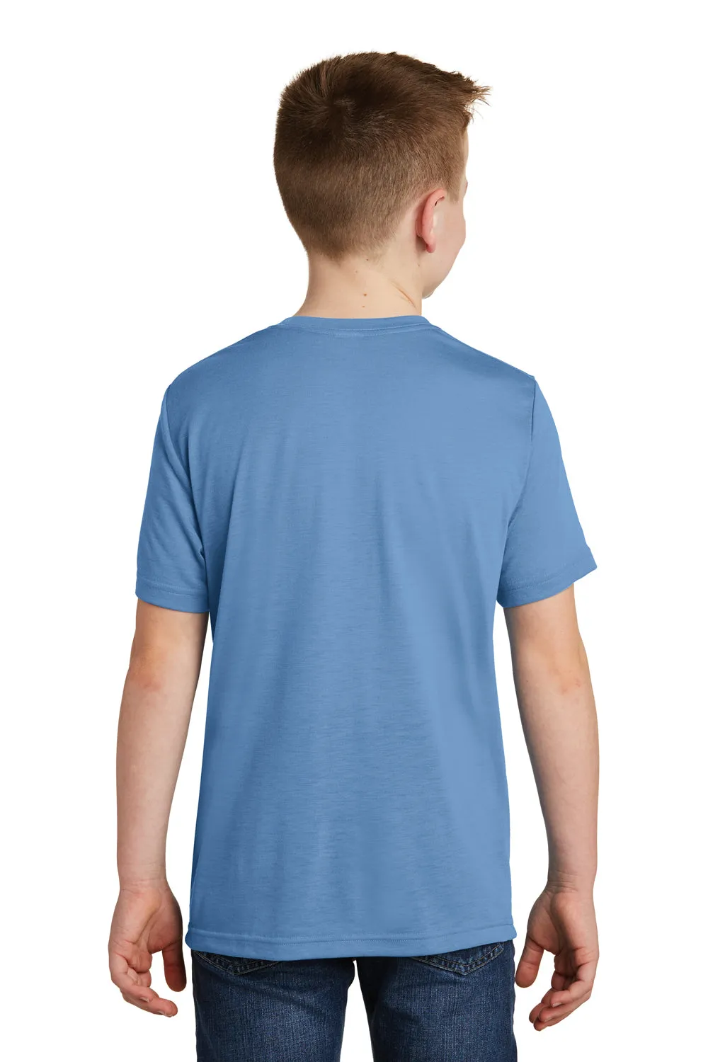 Sport-Tek Youth Competitor Moisture Wicking Short Sleeve Crewneck T-Shirt - Carolina Blue - Closeout