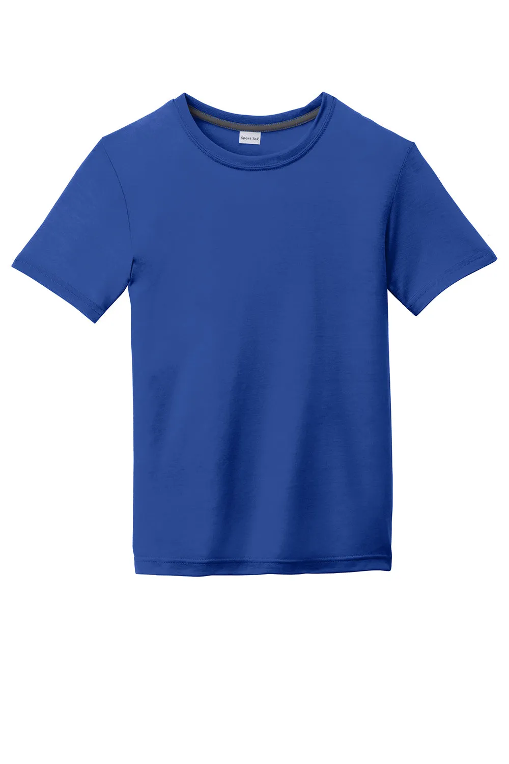 Sport-Tek Youth Competitor Moisture Wicking Short Sleeve Crewneck T-Shirt - True Royal Blue - Closeout
