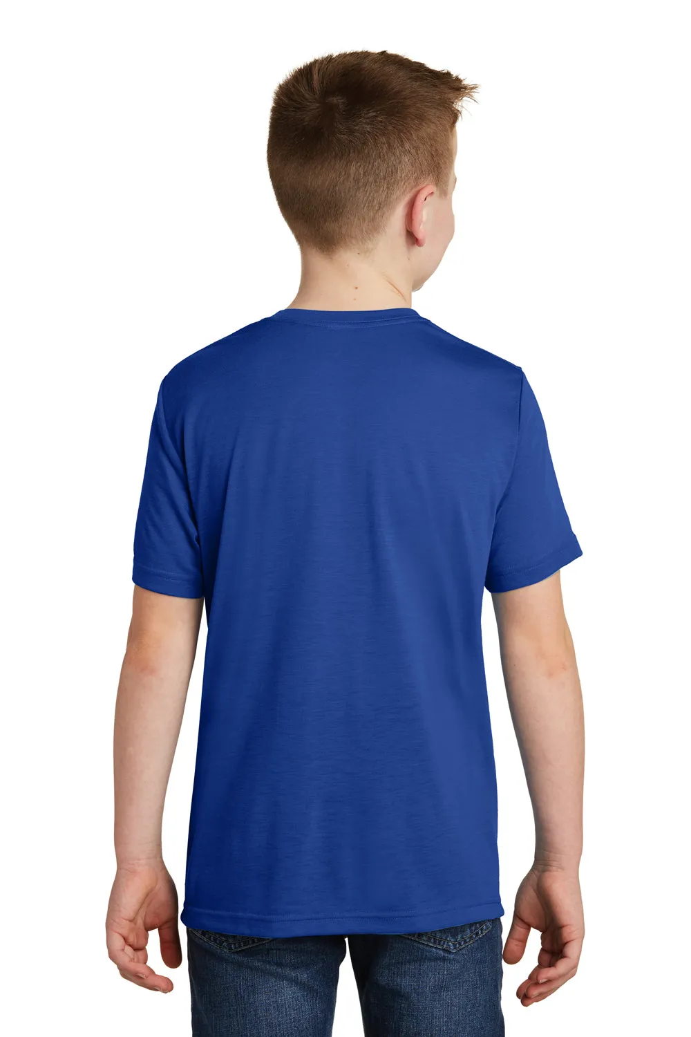 Sport-Tek Youth Competitor Moisture Wicking Short Sleeve Crewneck T-Shirt - True Royal Blue - Closeout