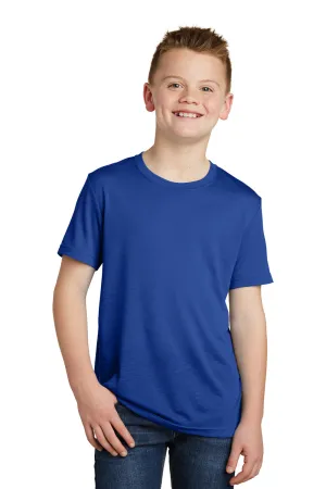 Sport-Tek Youth Competitor Moisture Wicking Short Sleeve Crewneck T-Shirt - True Royal Blue - Closeout