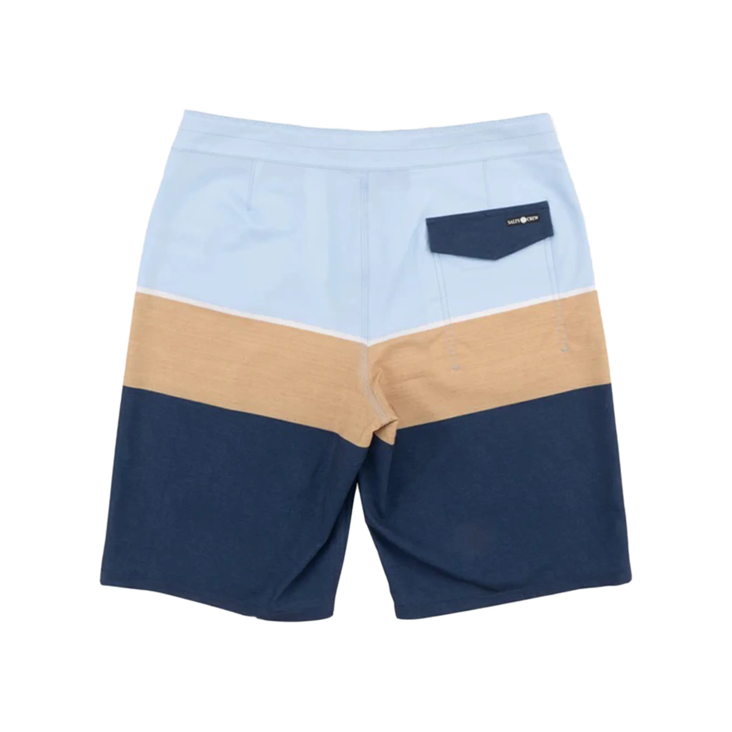 Stacked 21" Boardshort - Light Blue