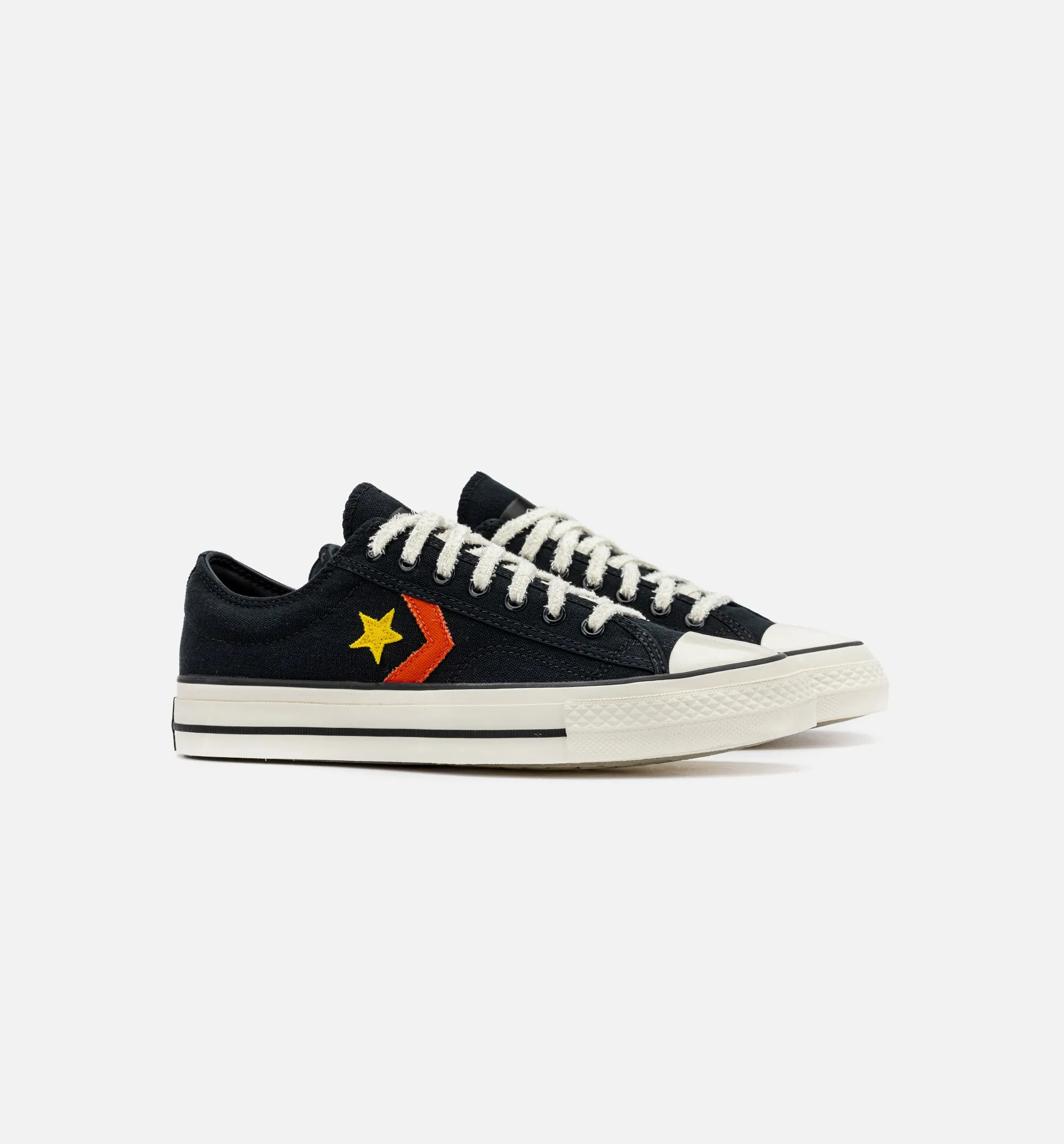 Star Player 76 OX Mens Lifestyle Shoe - Black/Green/Yellow