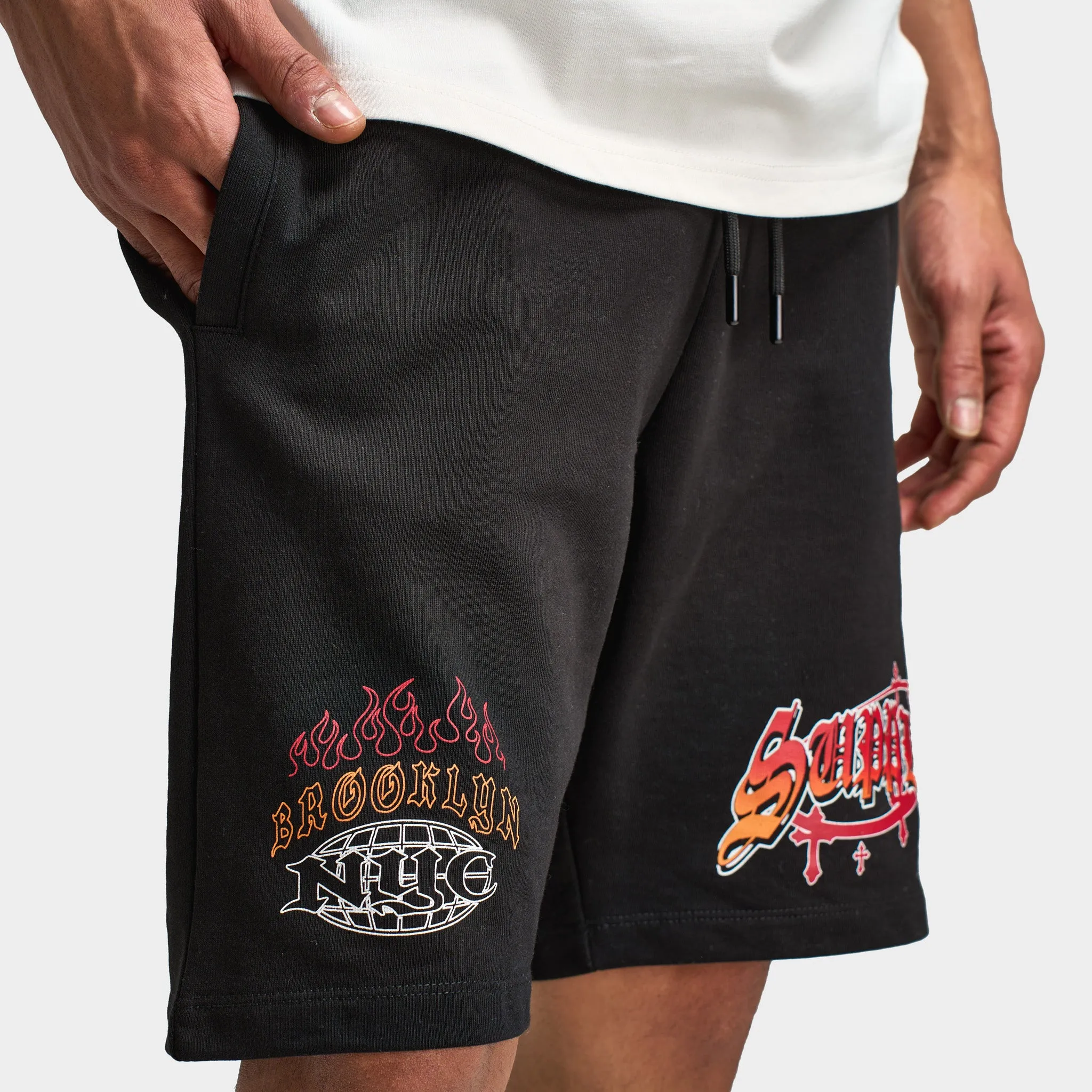 Supply & Demand Ashburn Shorts / Black Clothing_Supply & Demand_Mens