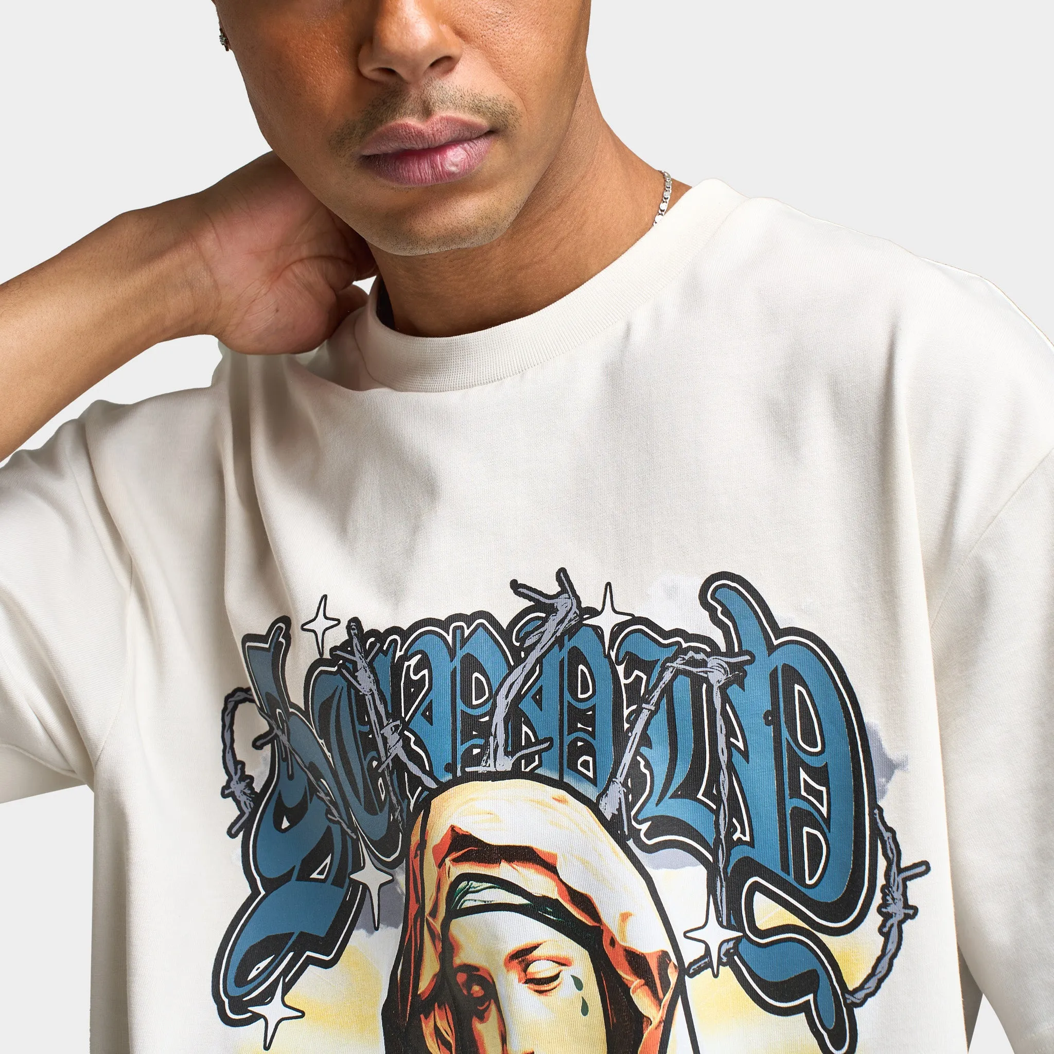 Supply & Demand Blessing Tee / Off White Clothing_Supply & Demand_Mens