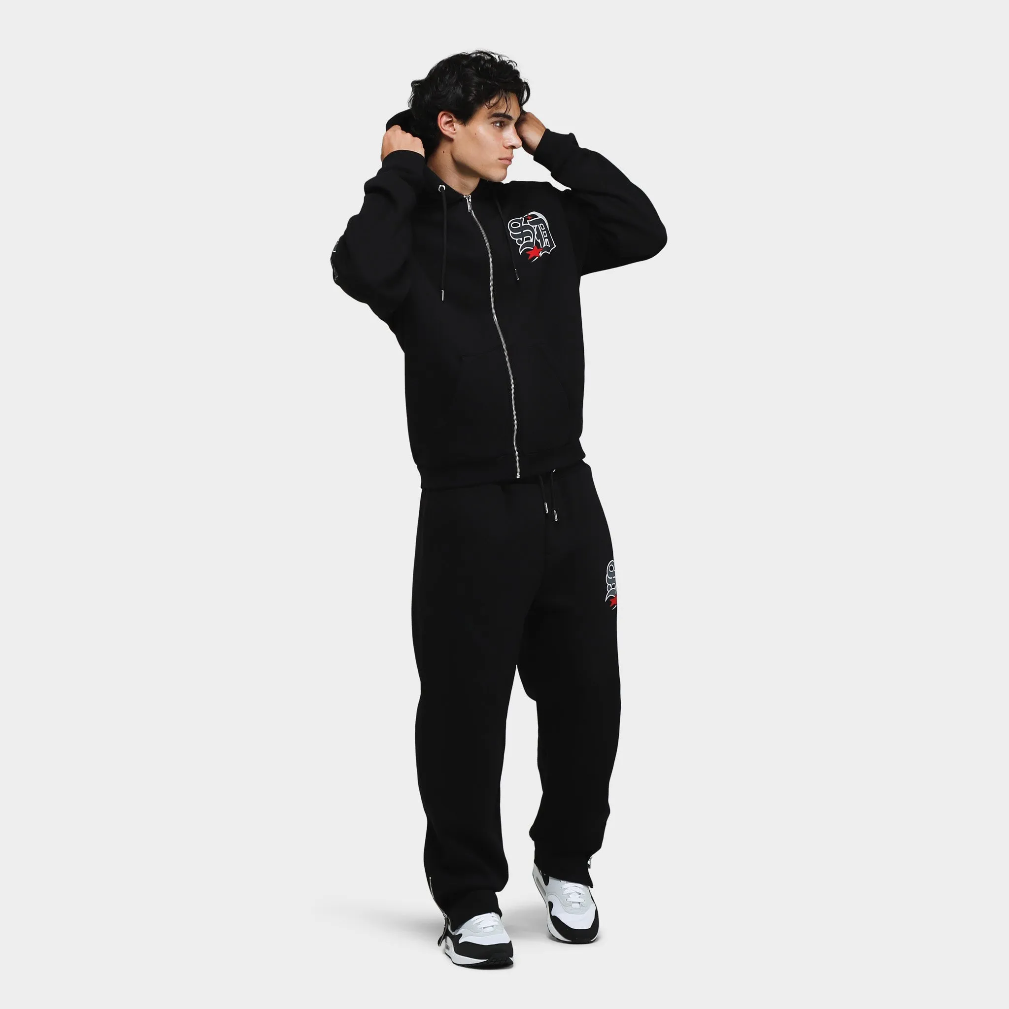 Supply & Demand Cabrera Full-Zip Hoodie / Black Clothing_Supply & Demand_Mens