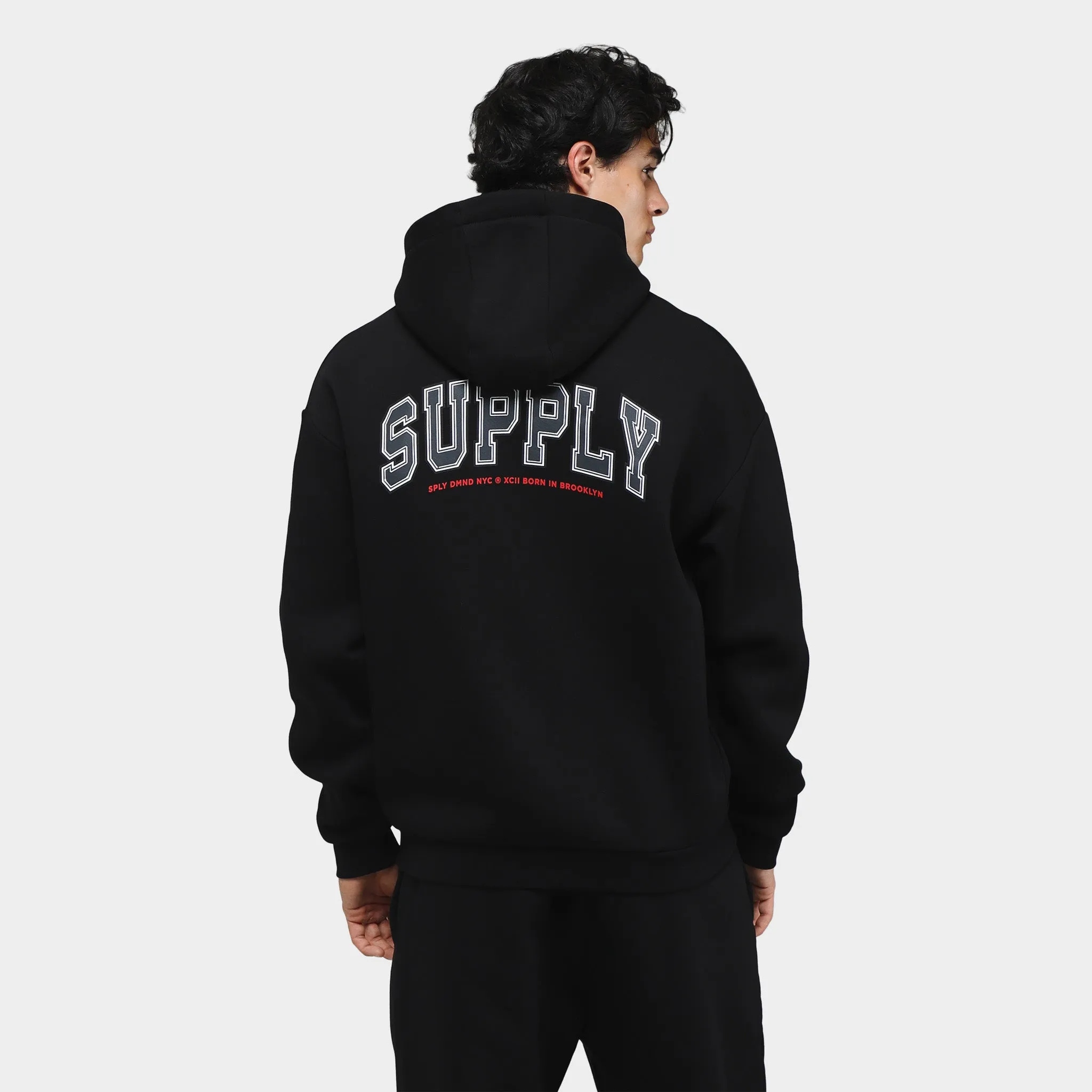 Supply & Demand Cabrera Full-Zip Hoodie / Black Clothing_Supply & Demand_Mens