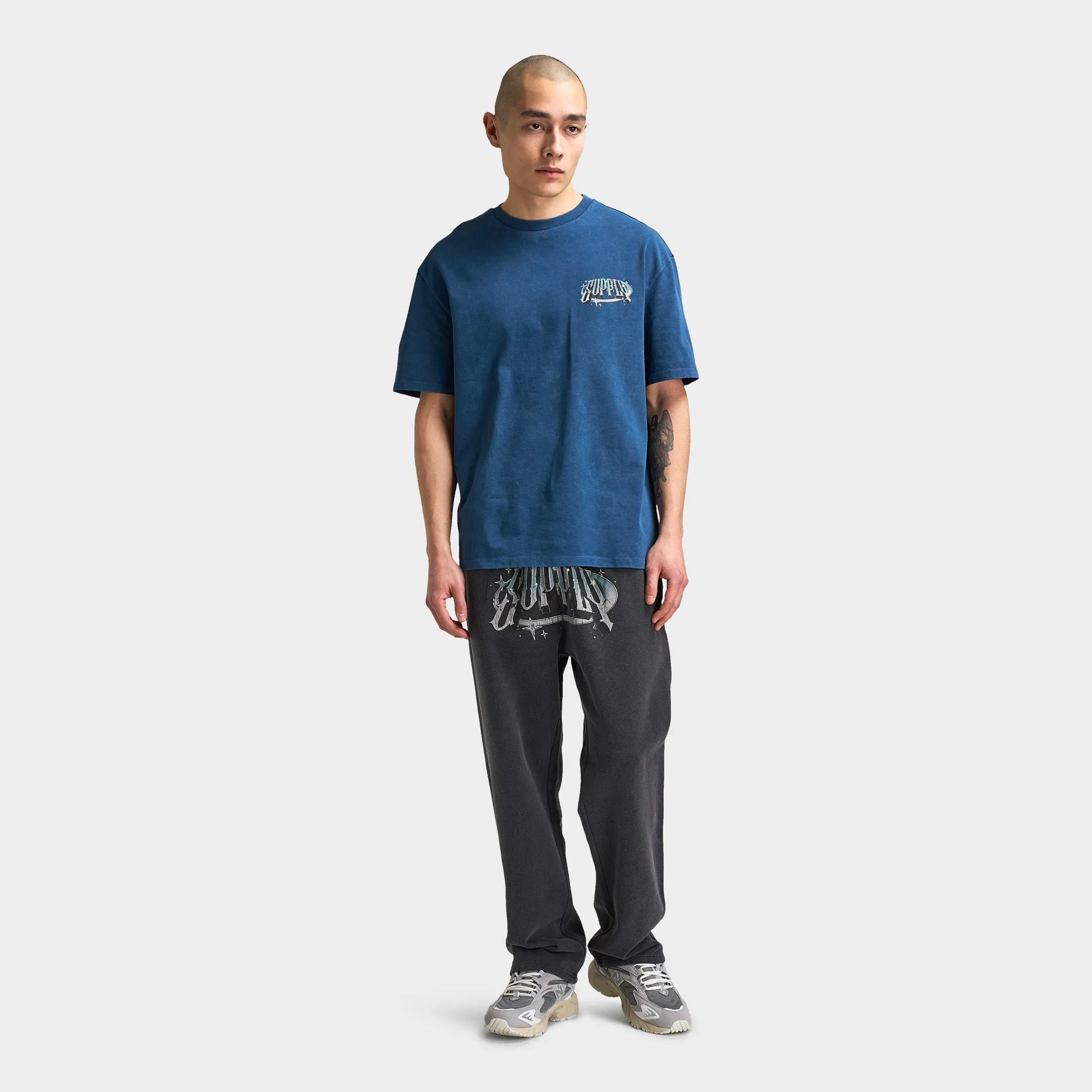 Supply & Demand Chrome Star Pants / Washed Black Clothing_Supply & Demand_Mens