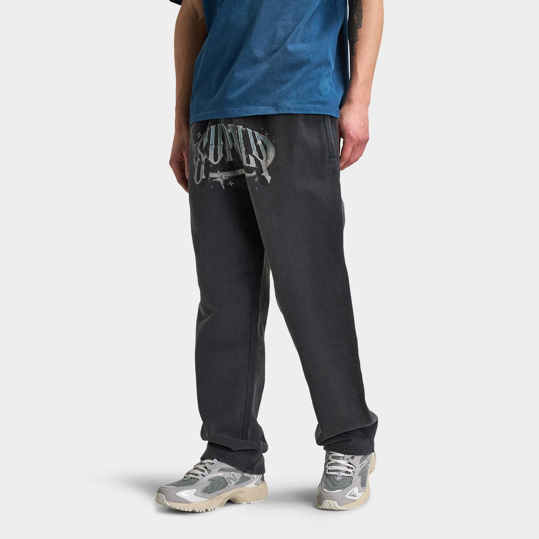 Supply & Demand Chrome Star Pants / Washed Black Clothing_Supply & Demand_Mens