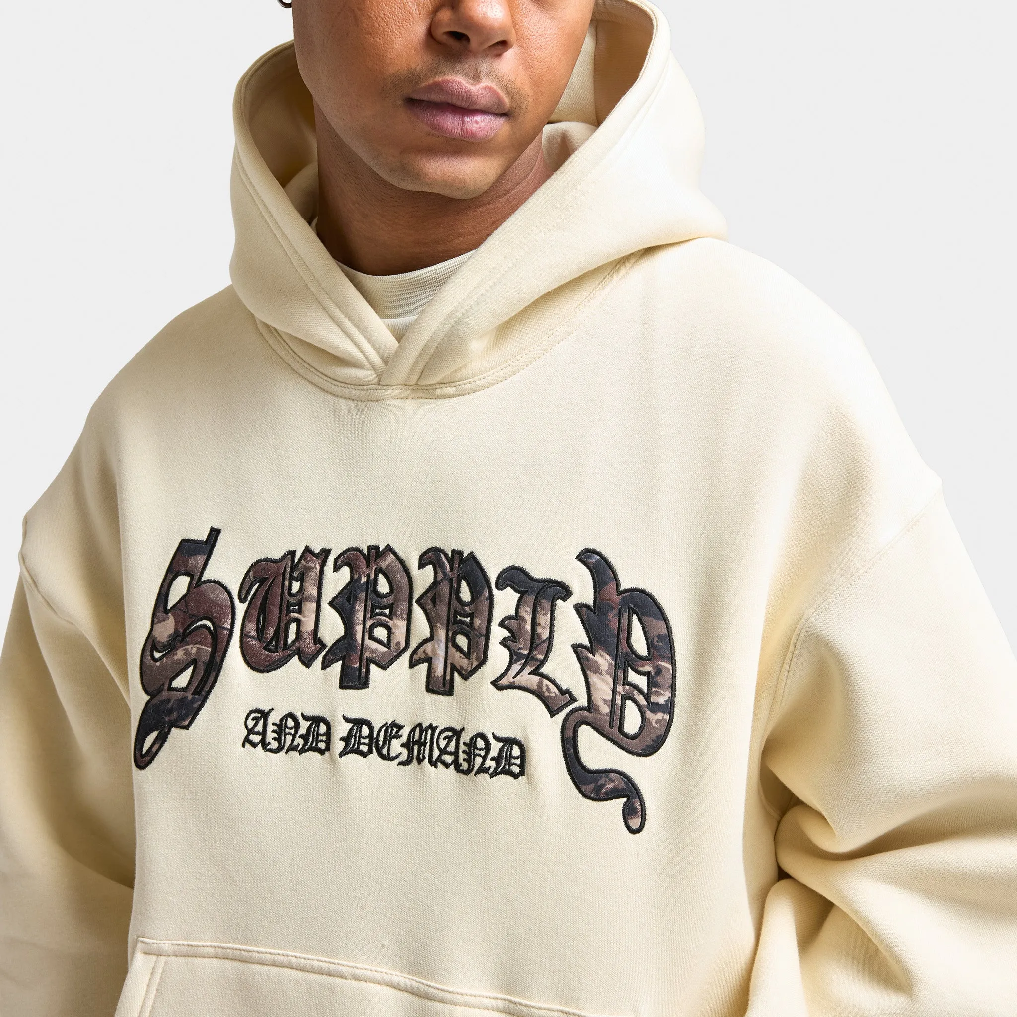 Supply & Demand Hamlin Hoodie / White Asparagus Clothing_Supply & Demand_Mens