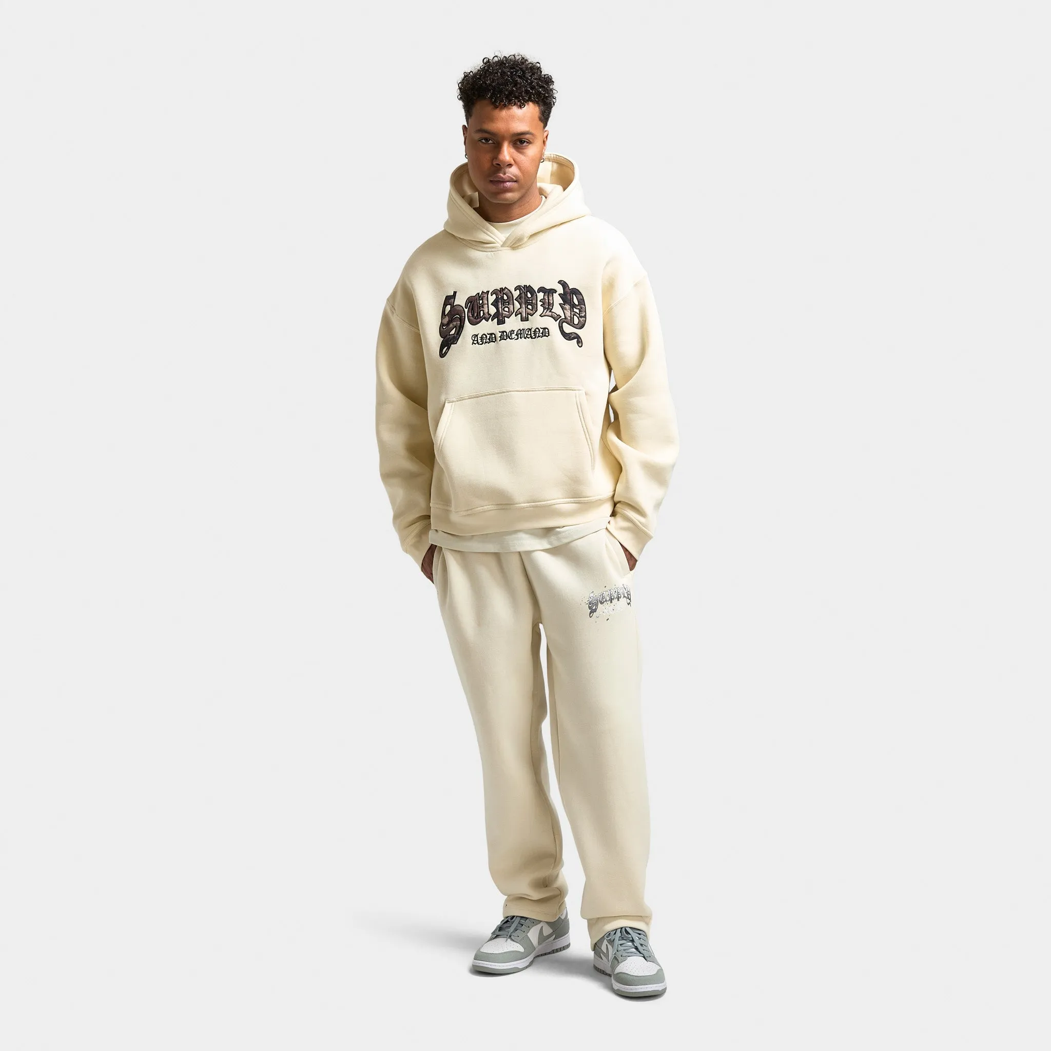 Supply & Demand Hamlin Hoodie / White Asparagus Clothing_Supply & Demand_Mens