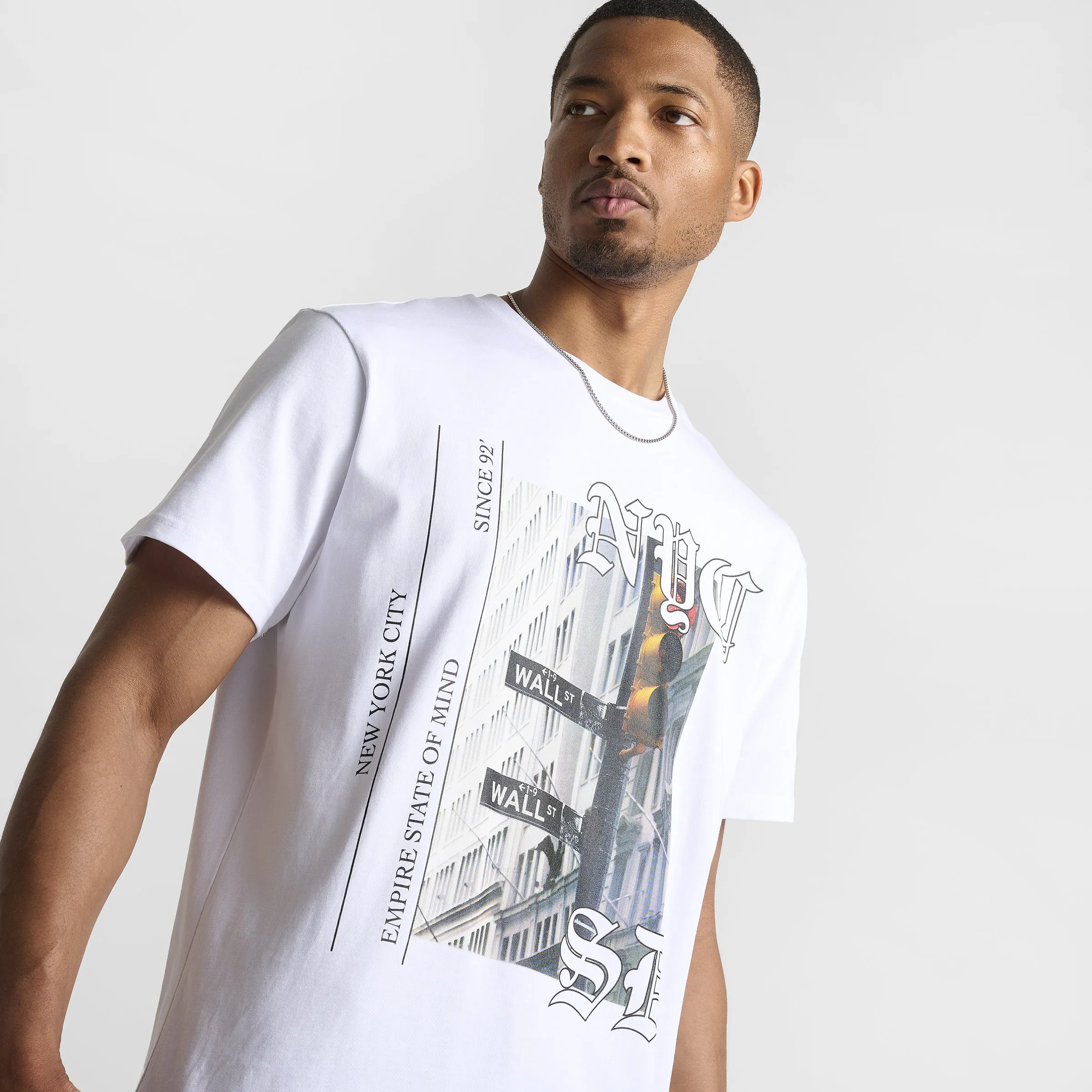Supply & Demand Lights T-Shirt / Optic White Clothing_Supply & Demand_Mens