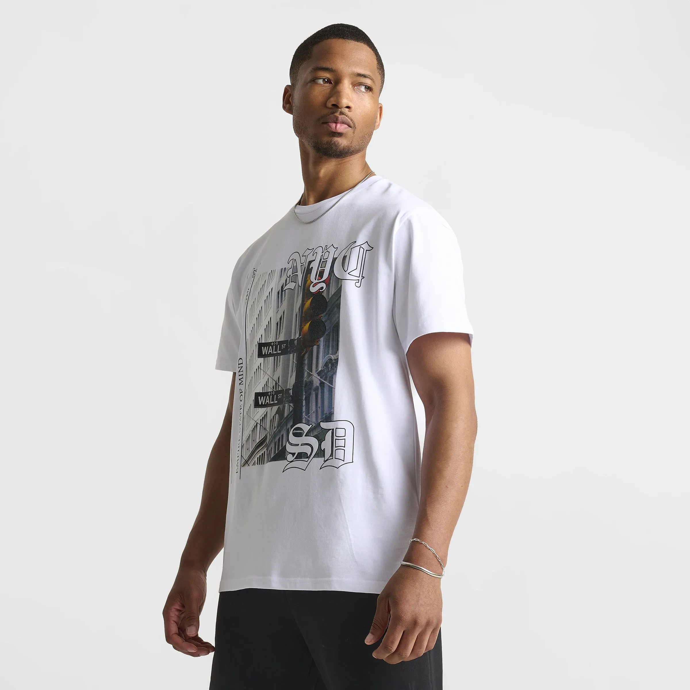 Supply & Demand Lights T-Shirt / Optic White Clothing_Supply & Demand_Mens