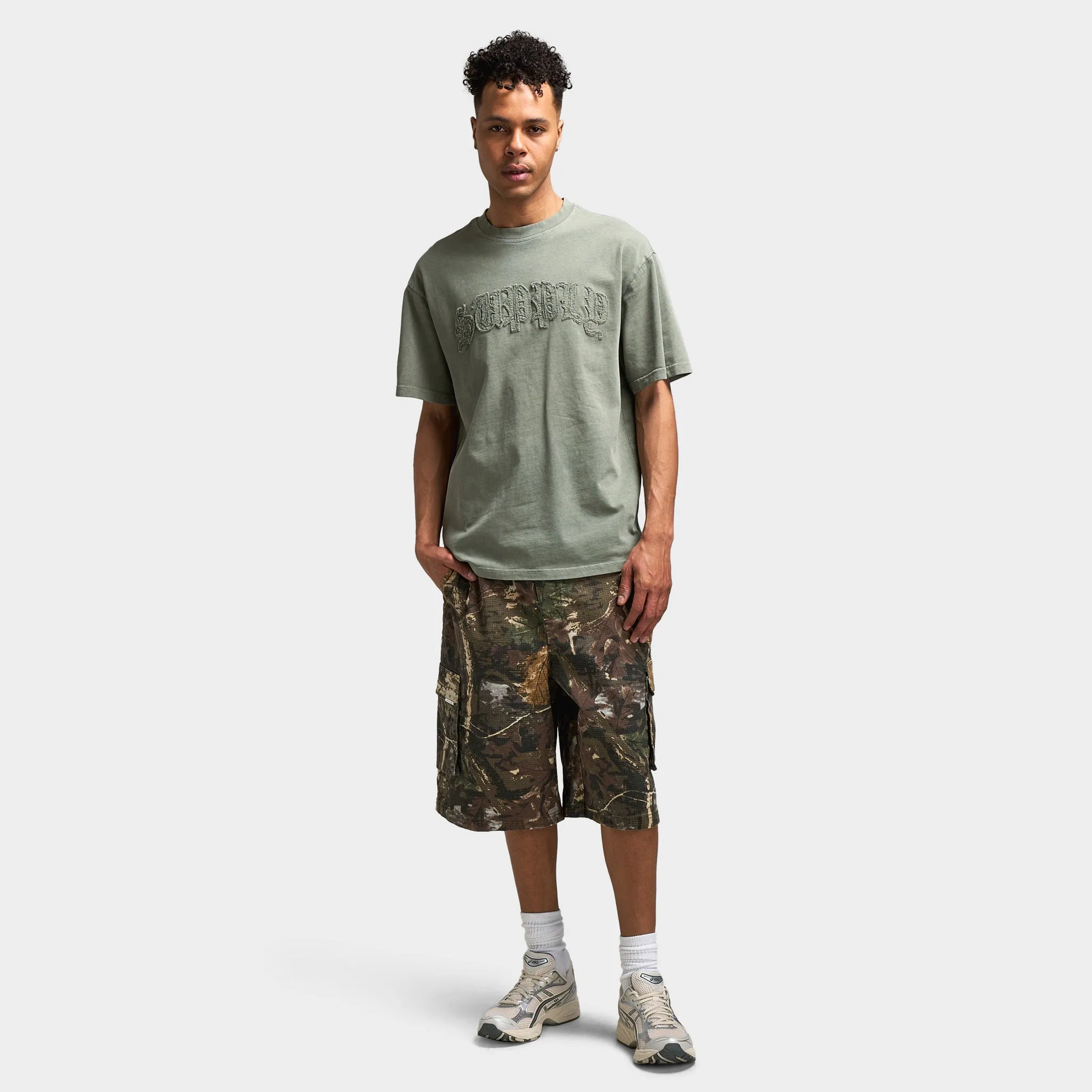 Supply & Demand Supply & Demand Aydar Graphic T-Shirt / Washed Ivy Green