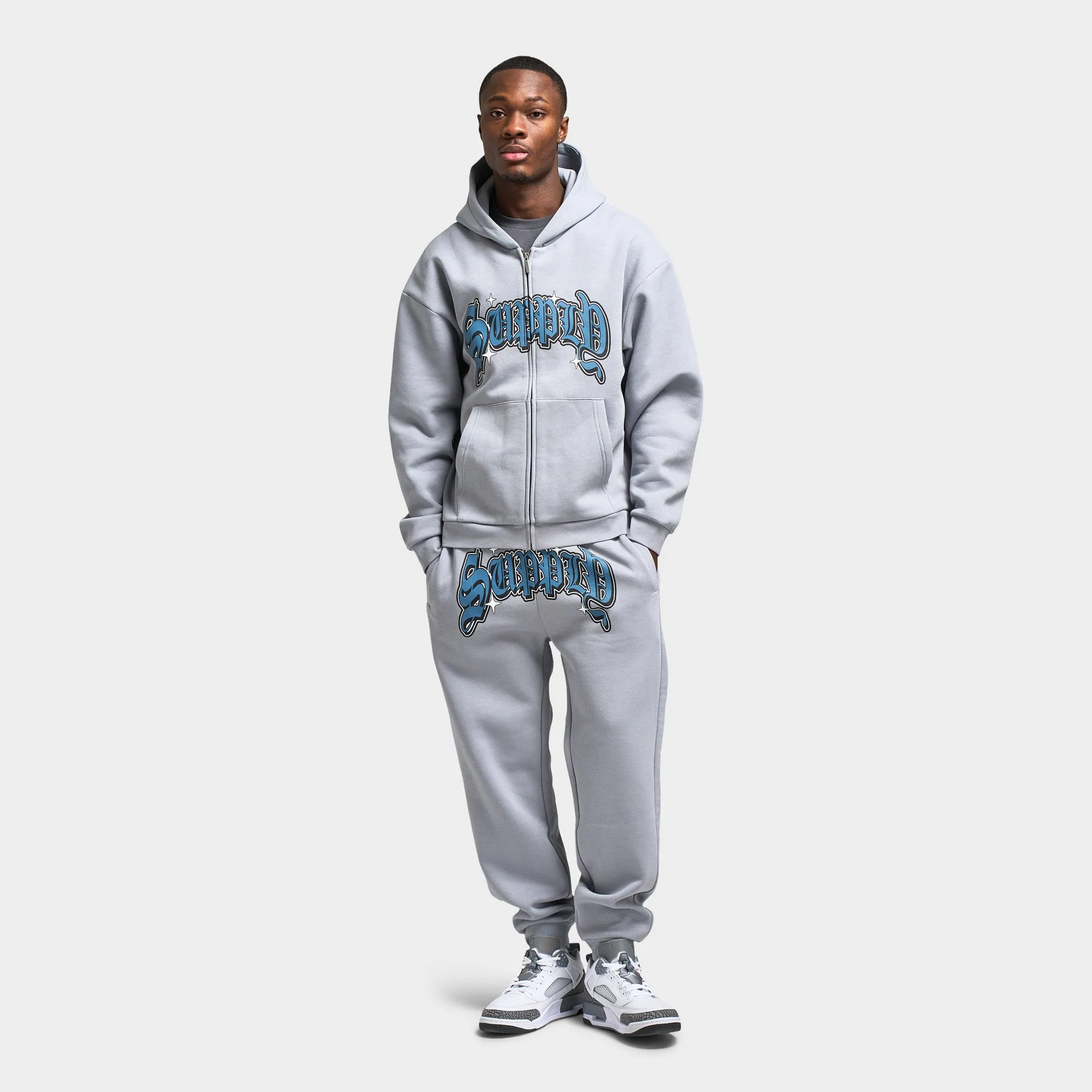 Supply & Demand Supply & Demand Brandon Full Zip Hoodie / Grey