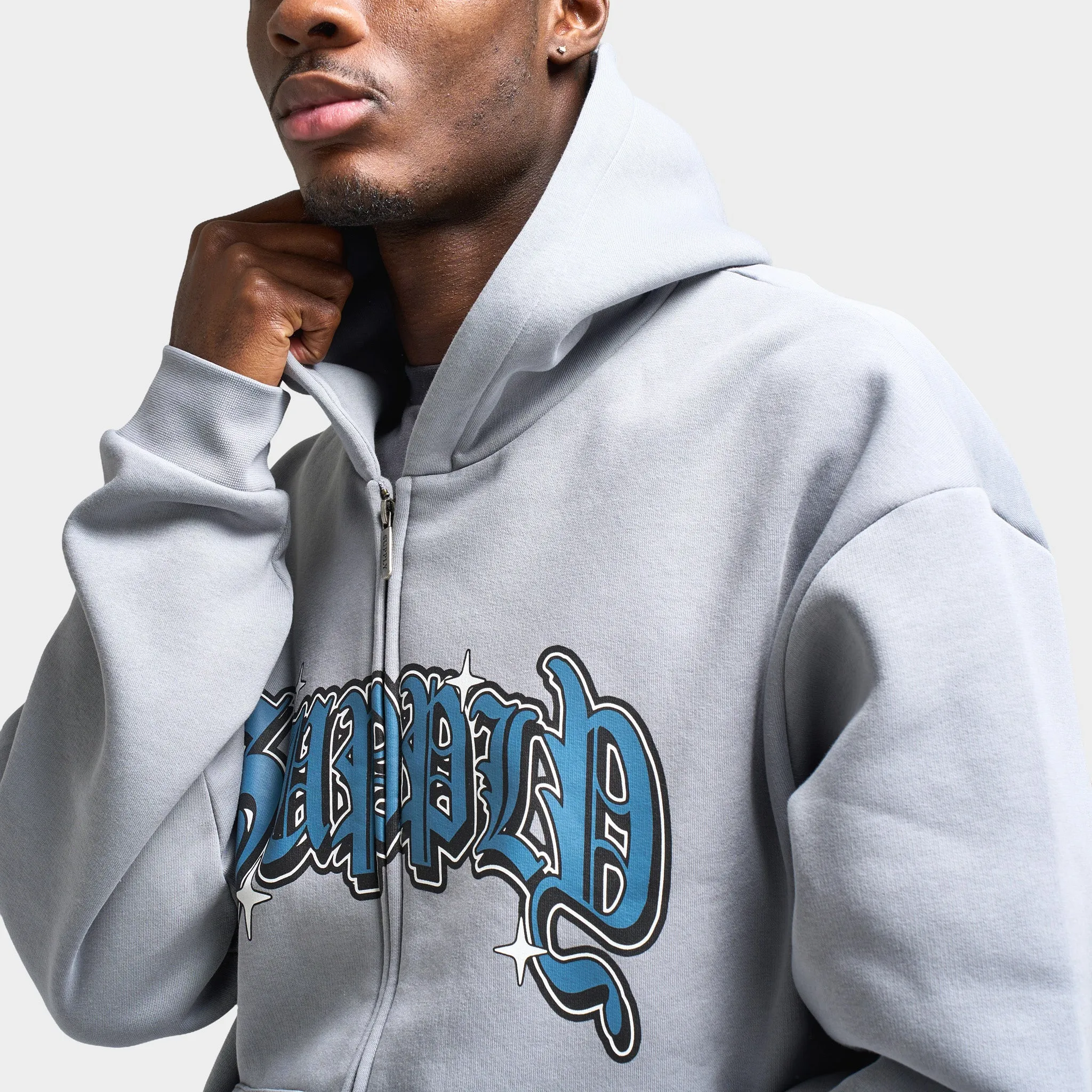 Supply & Demand Supply & Demand Brandon Full Zip Hoodie / Grey