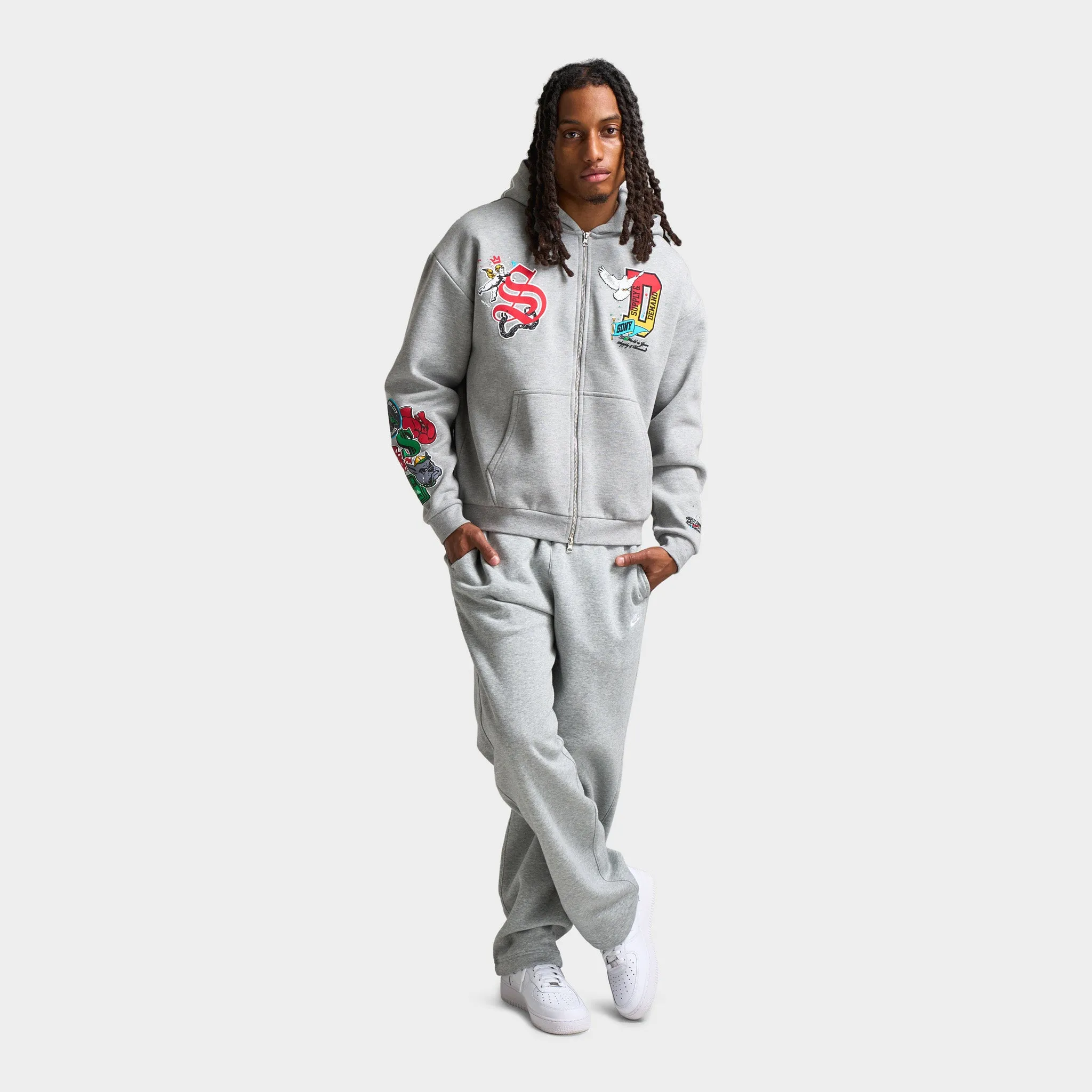 Supply & Demand Supply & Demand Cayman Full Zip Hoodie / Grey