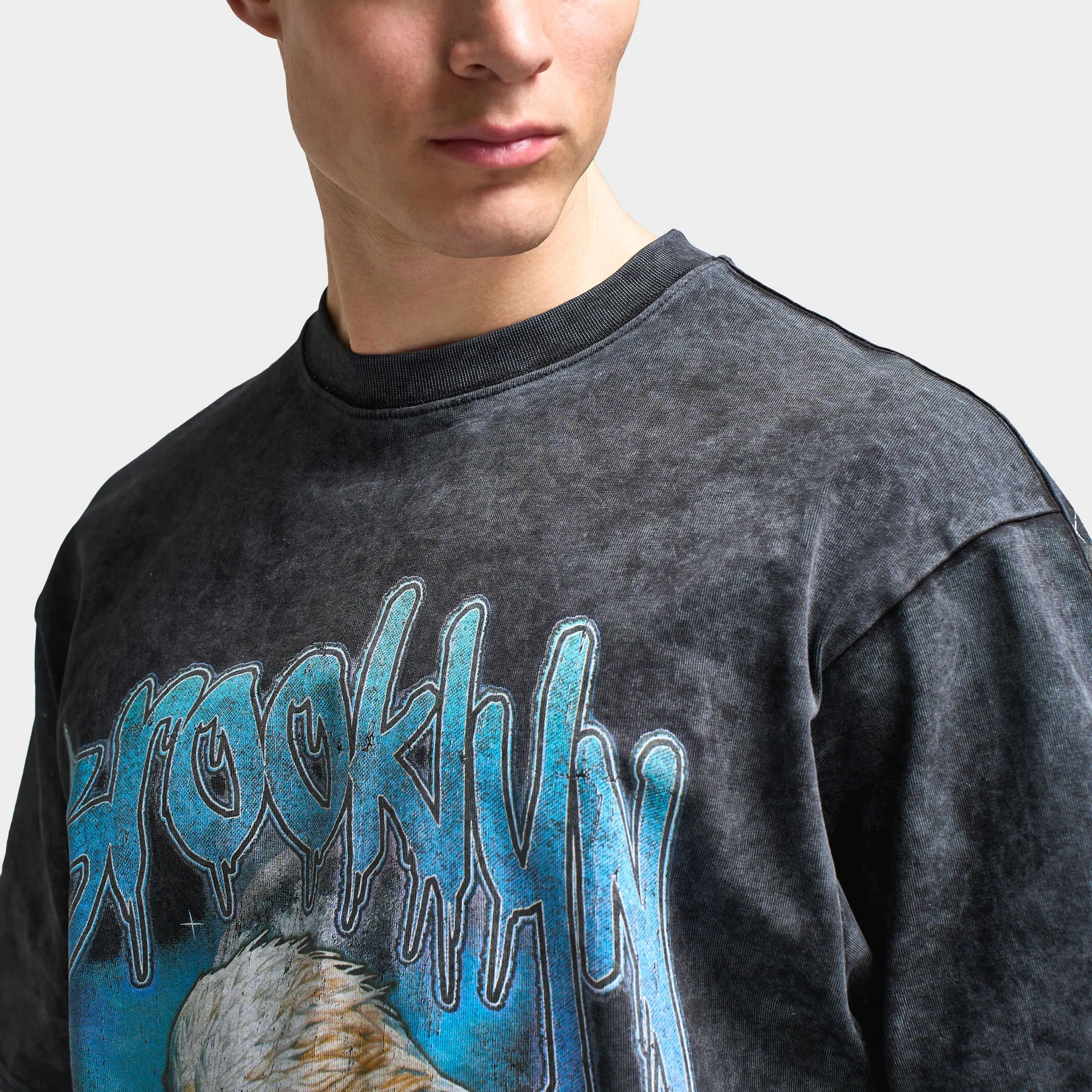 Supply & Demand Supply & Demand Irvine Graphic T-Shirt / Washed Black