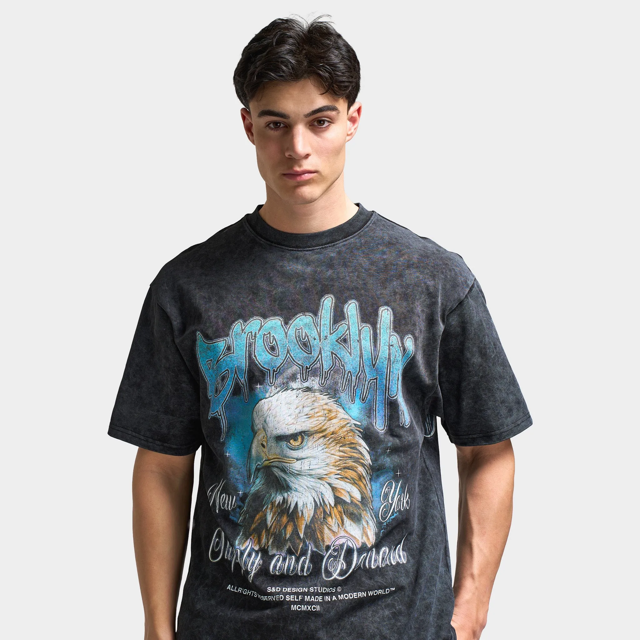 Supply & Demand Supply & Demand Irvine Graphic T-Shirt / Washed Black