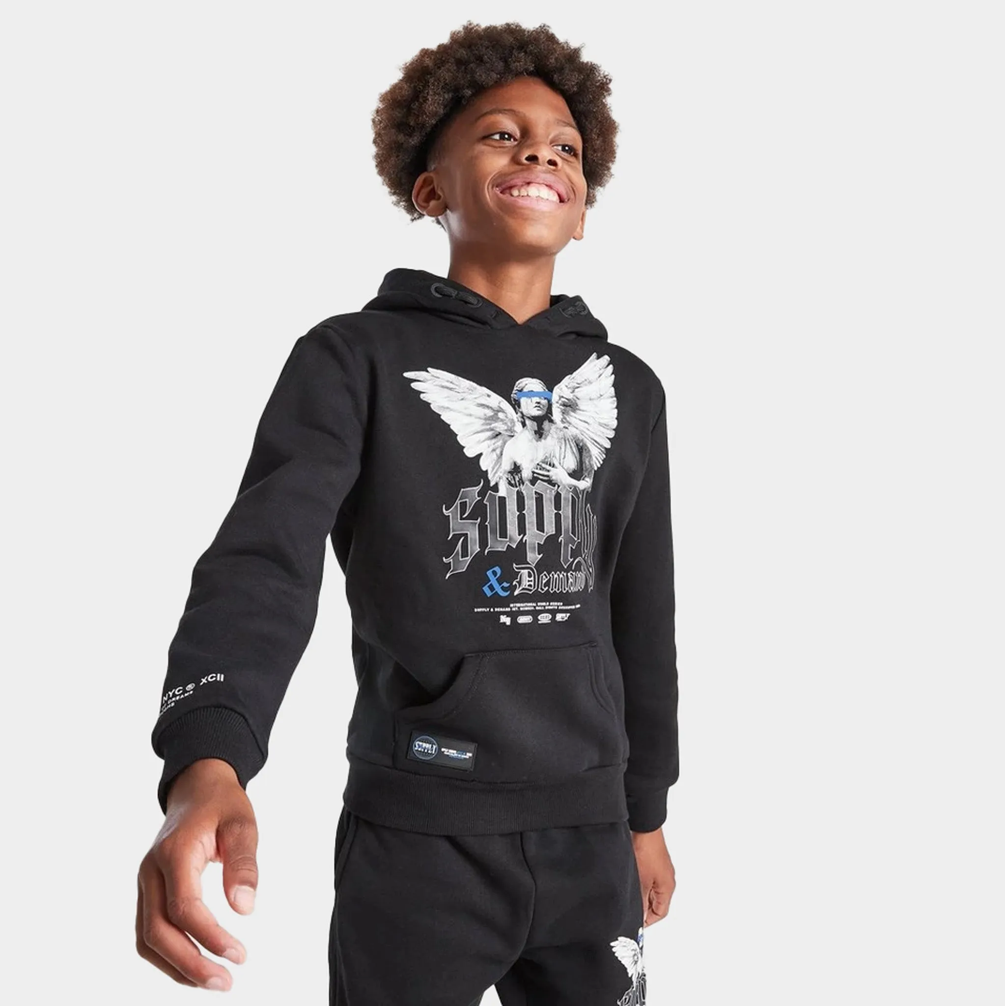 Supply & Demand Supply & Demand Junior Boys Argon Hoodie / Black