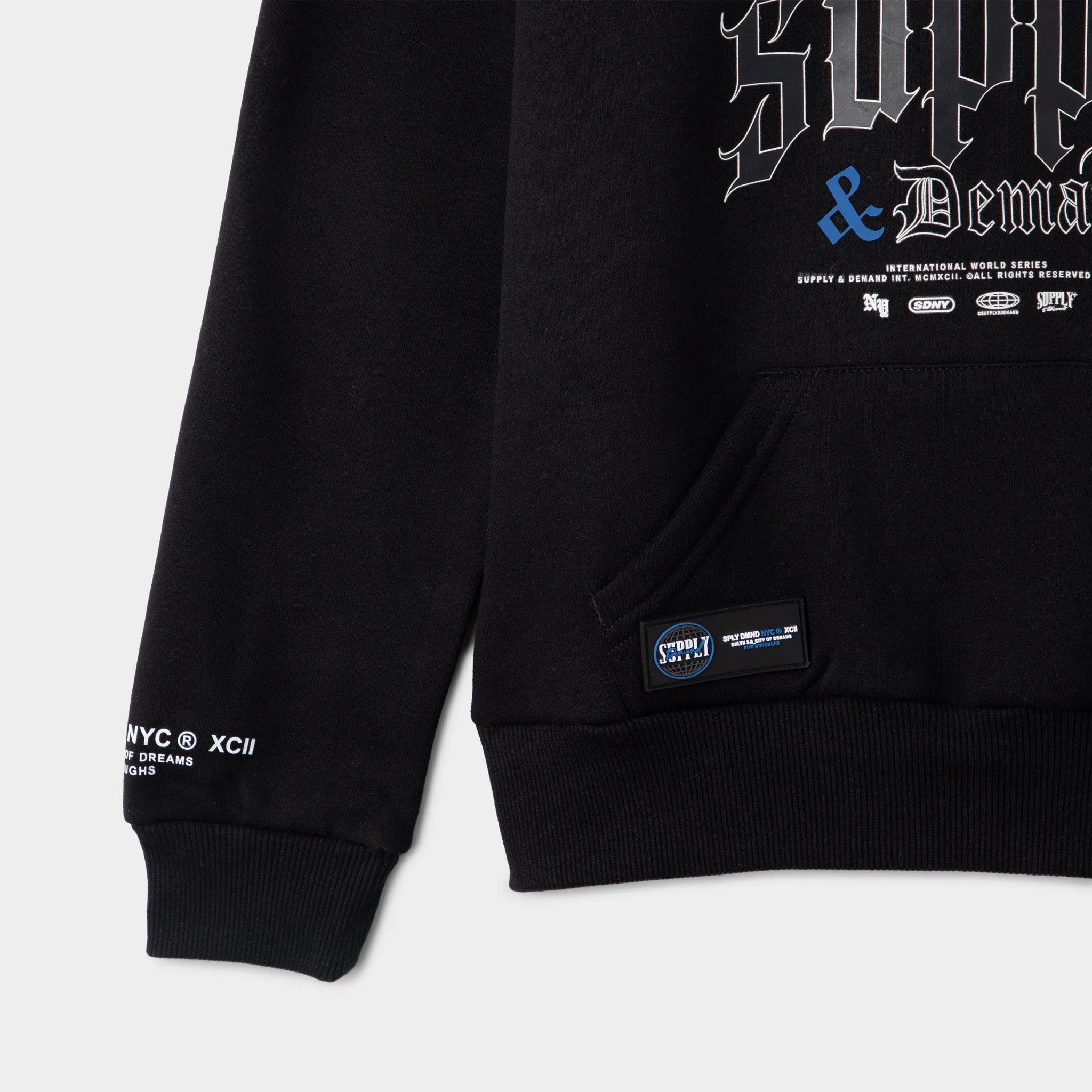 Supply & Demand Supply & Demand Junior Boys Argon Hoodie / Black