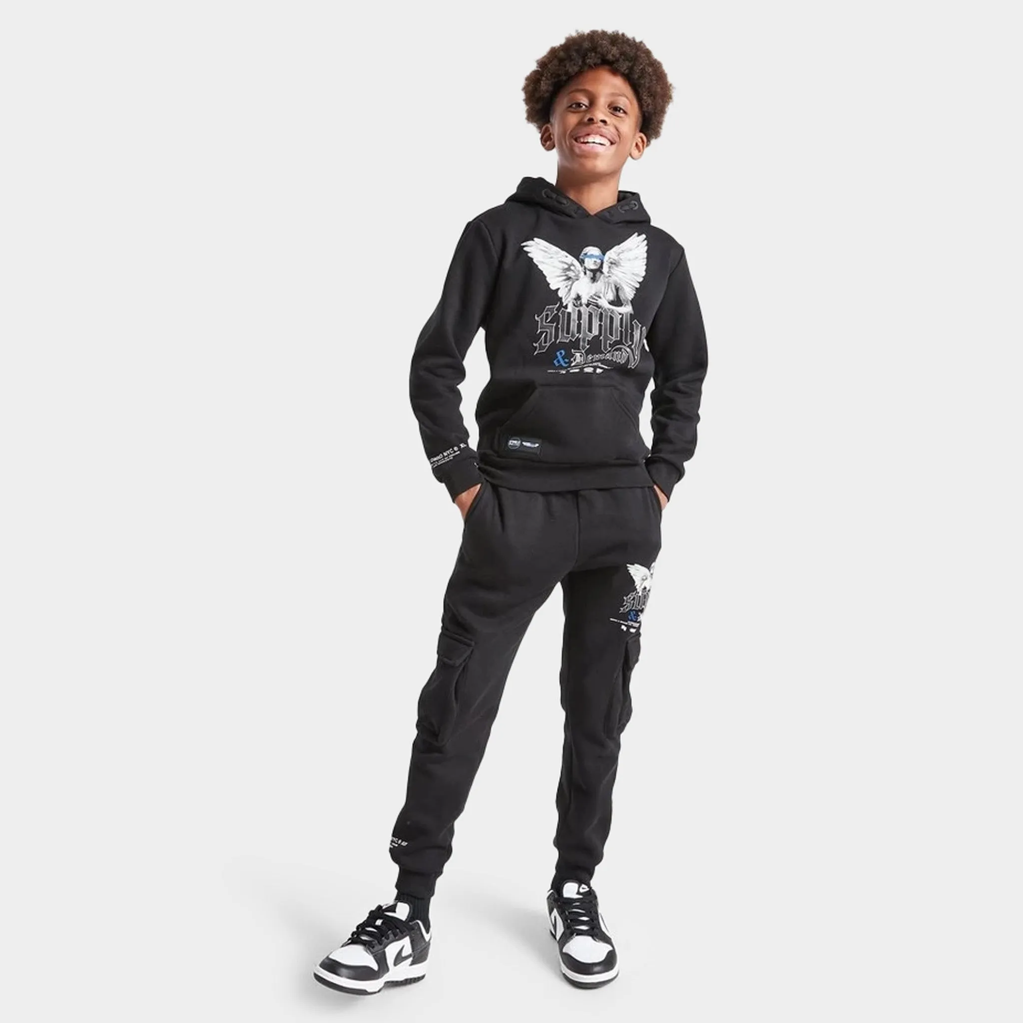 Supply & Demand Supply & Demand Junior Boys Argon Hoodie / Black