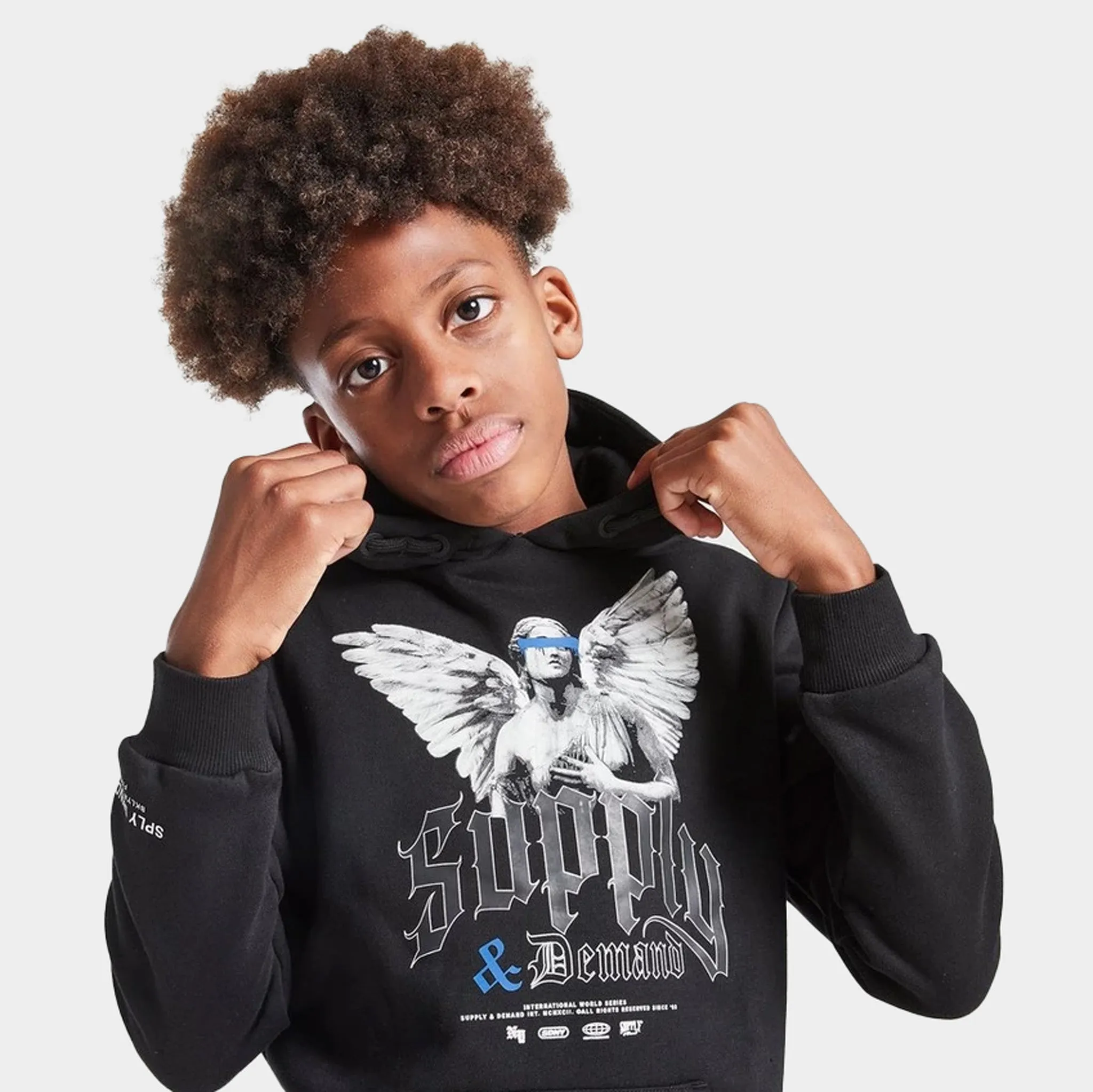 Supply & Demand Supply & Demand Junior Boys Argon Hoodie / Black