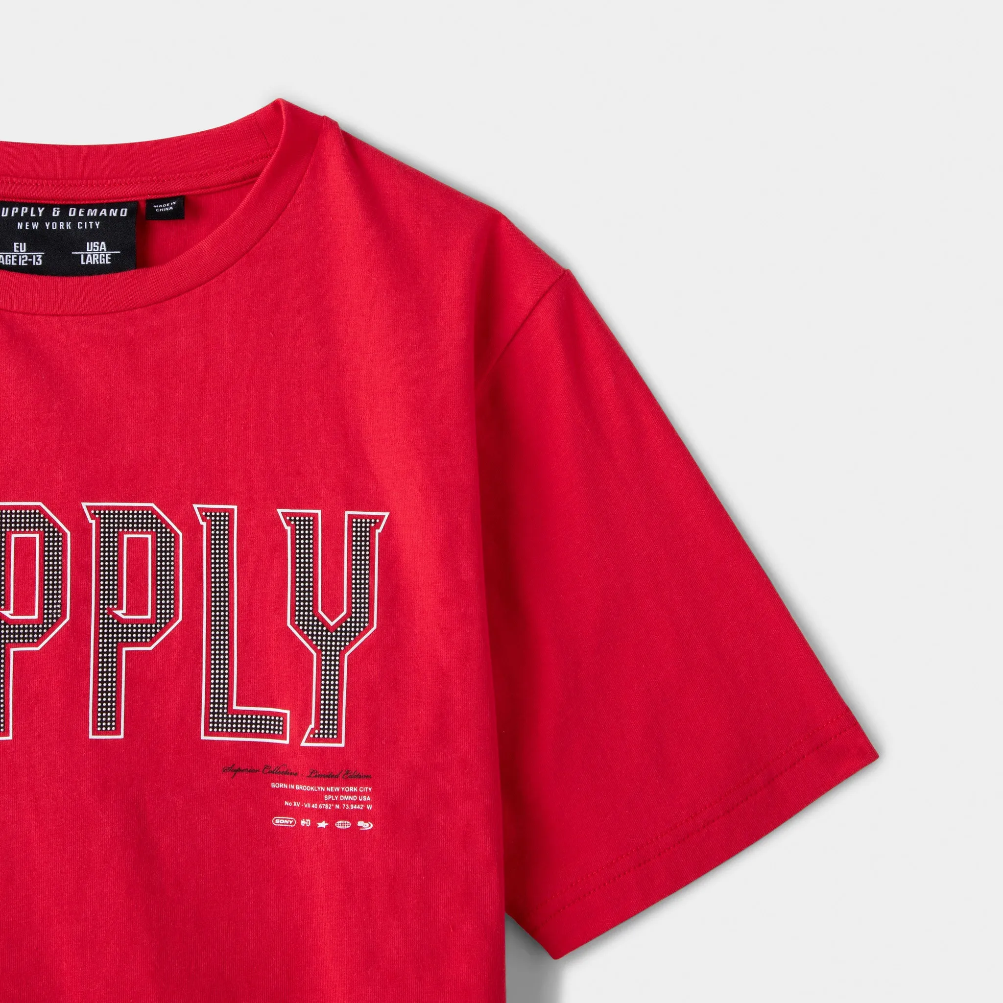 Supply & Demand Supply & Demand Junior Boys' Buck T-shirt / Red