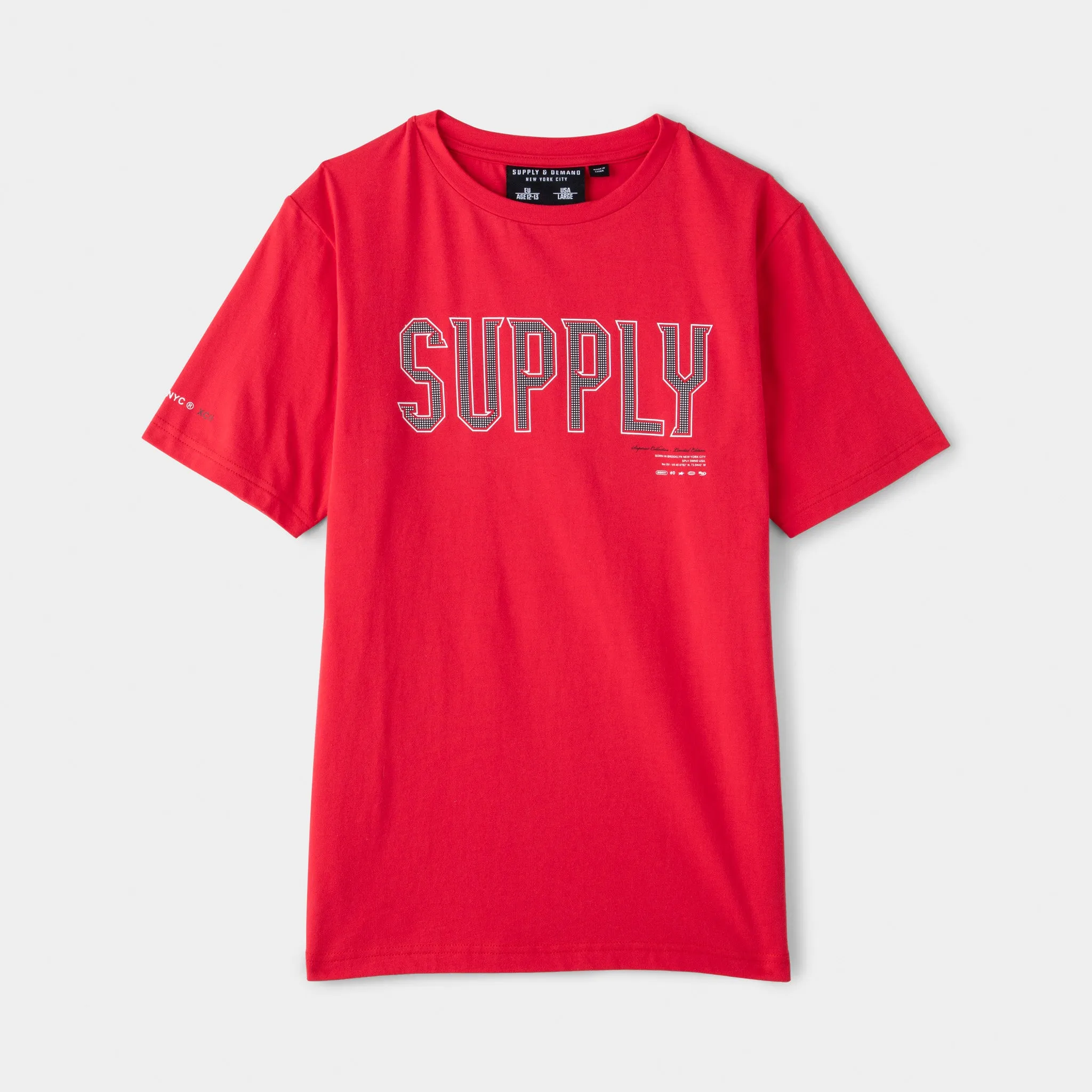 Supply & Demand Supply & Demand Junior Boys' Buck T-shirt / Red