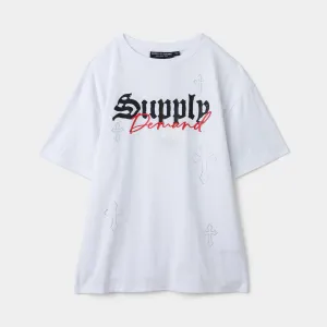 Supply & Demand Supply & Demand Junior Boys' Crosser Tee / Optic White
