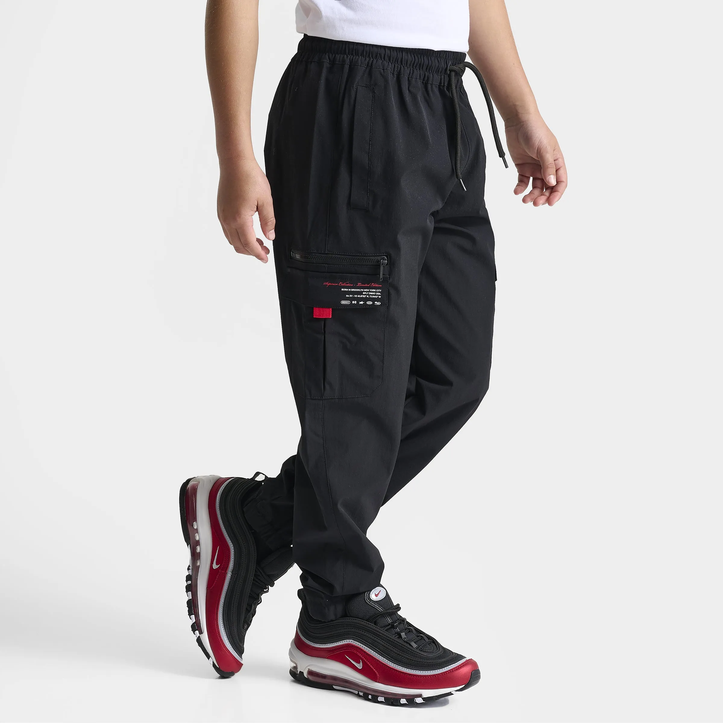Supply & Demand Supply & Demand Junior Boys' Split Woven Pants / Black
