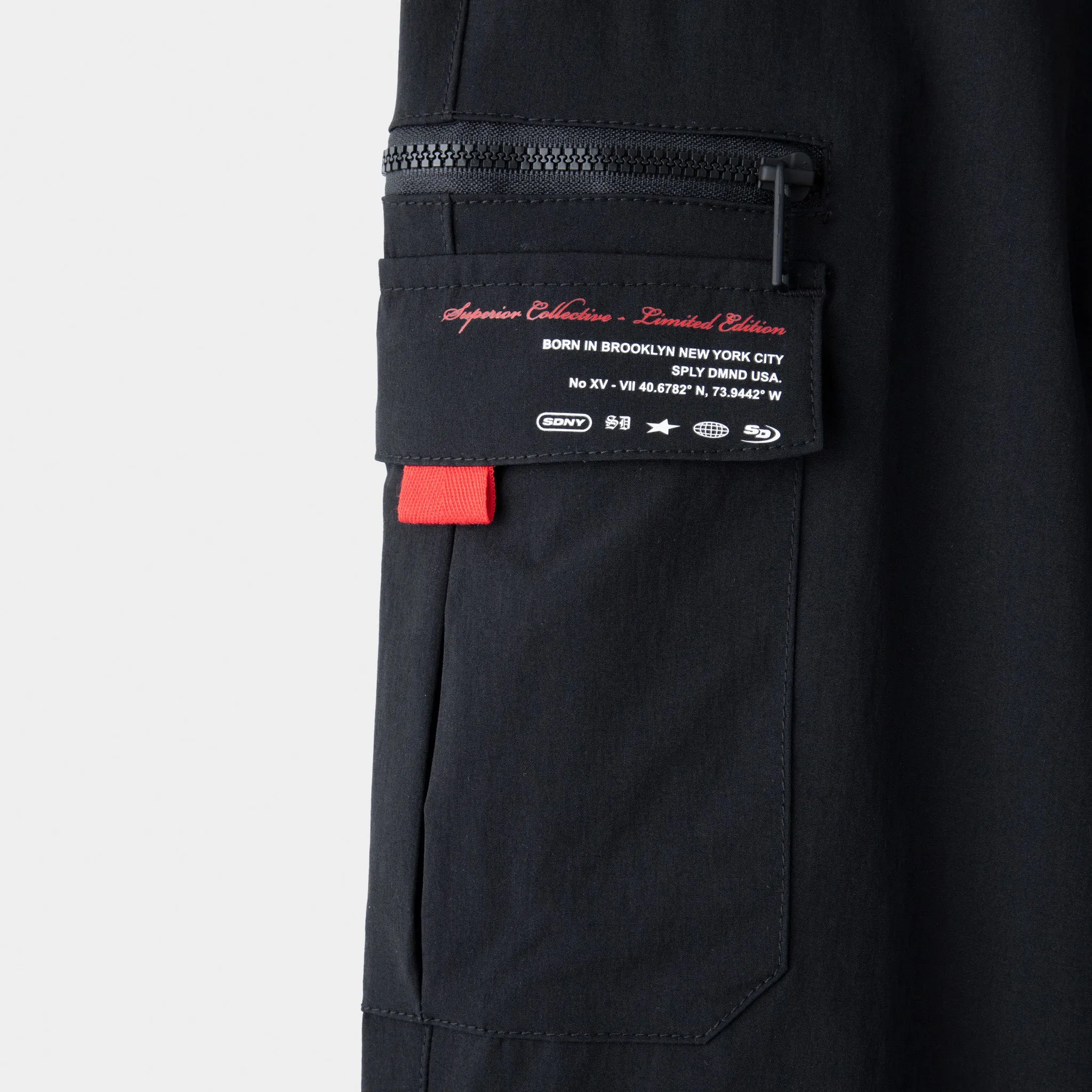 Supply & Demand Supply & Demand Junior Boys' Split Woven Pants / Black