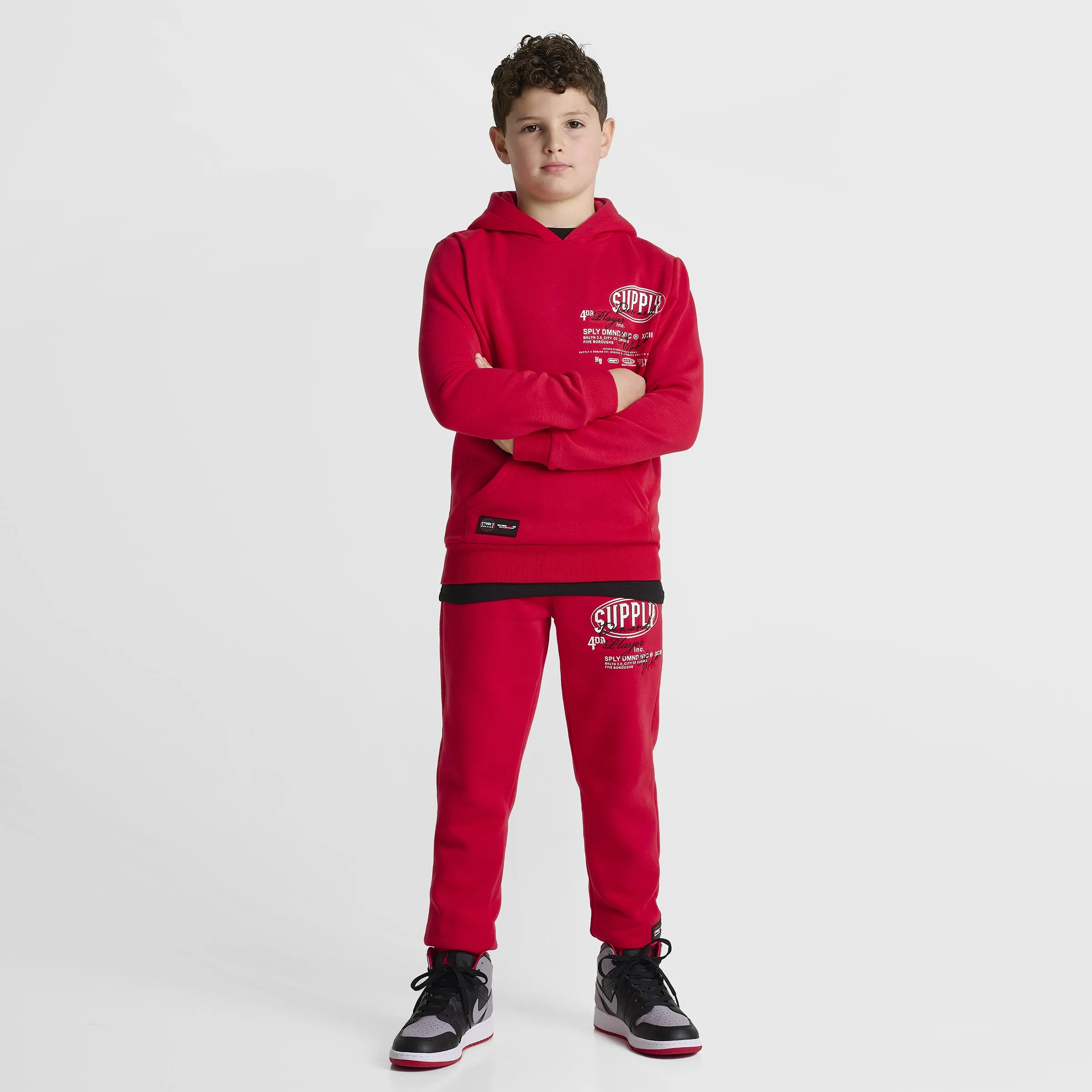 Supply & Demand Supply & Demand Junior Boys' Targon Joggers / Chinese Red