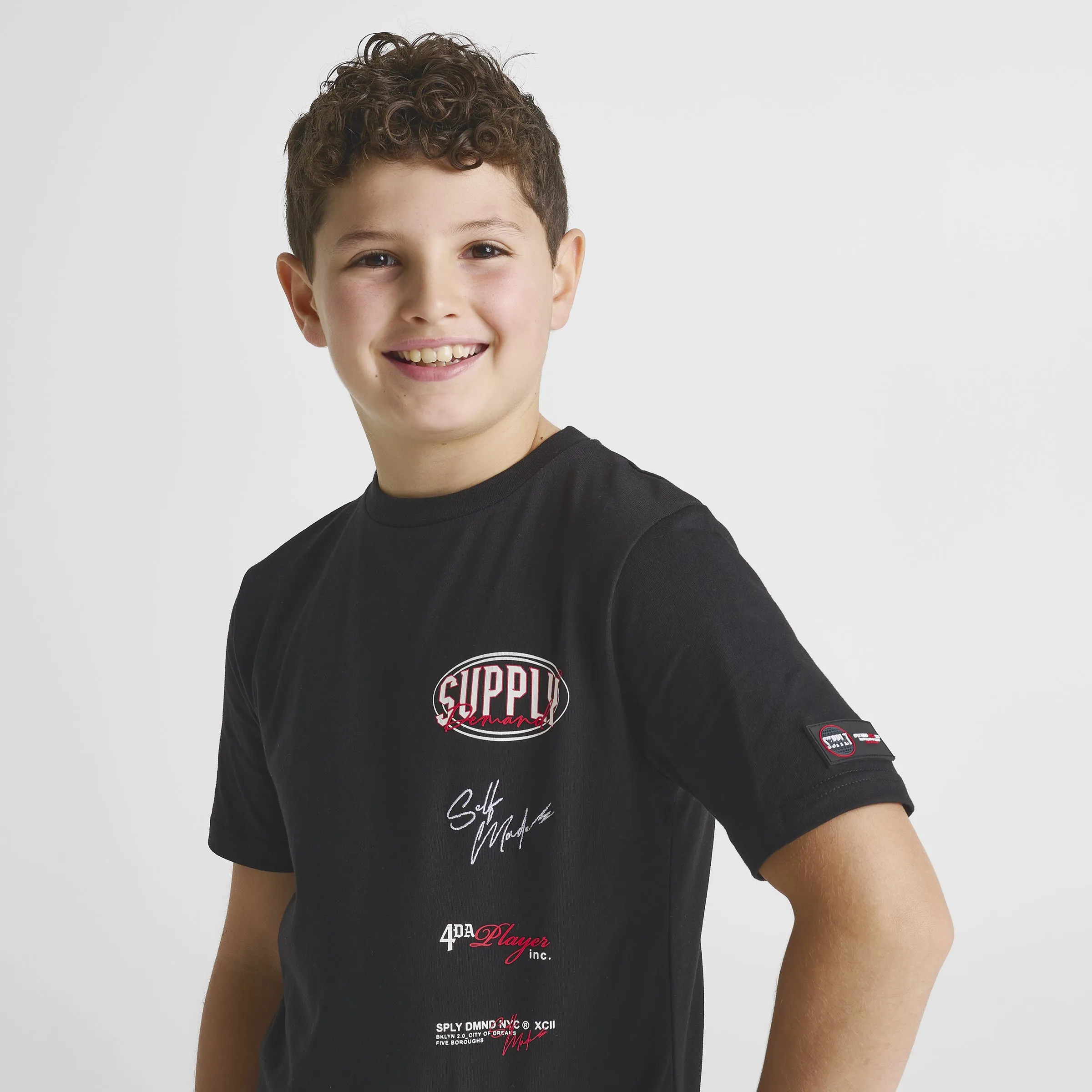 Supply & Demand Supply & Demand Junior Boys' Targon T-shirt / Black