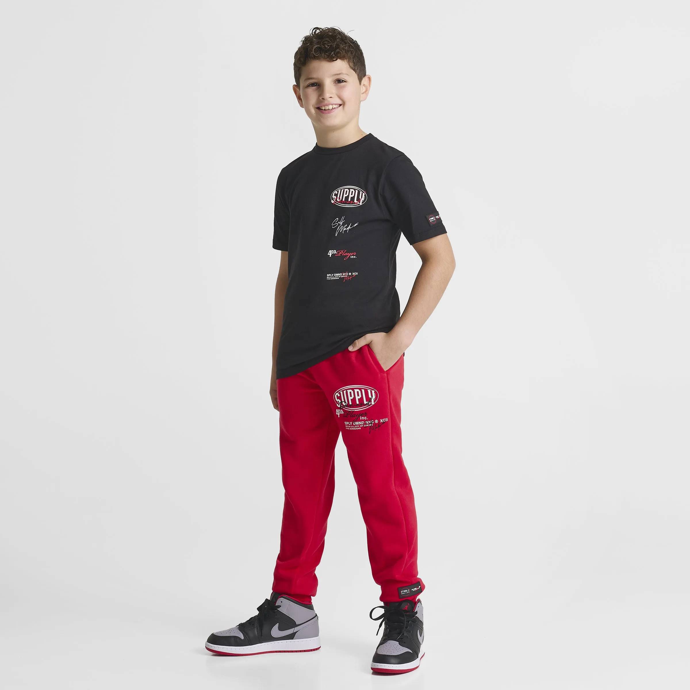 Supply & Demand Supply & Demand Junior Boys' Targon T-shirt / Black