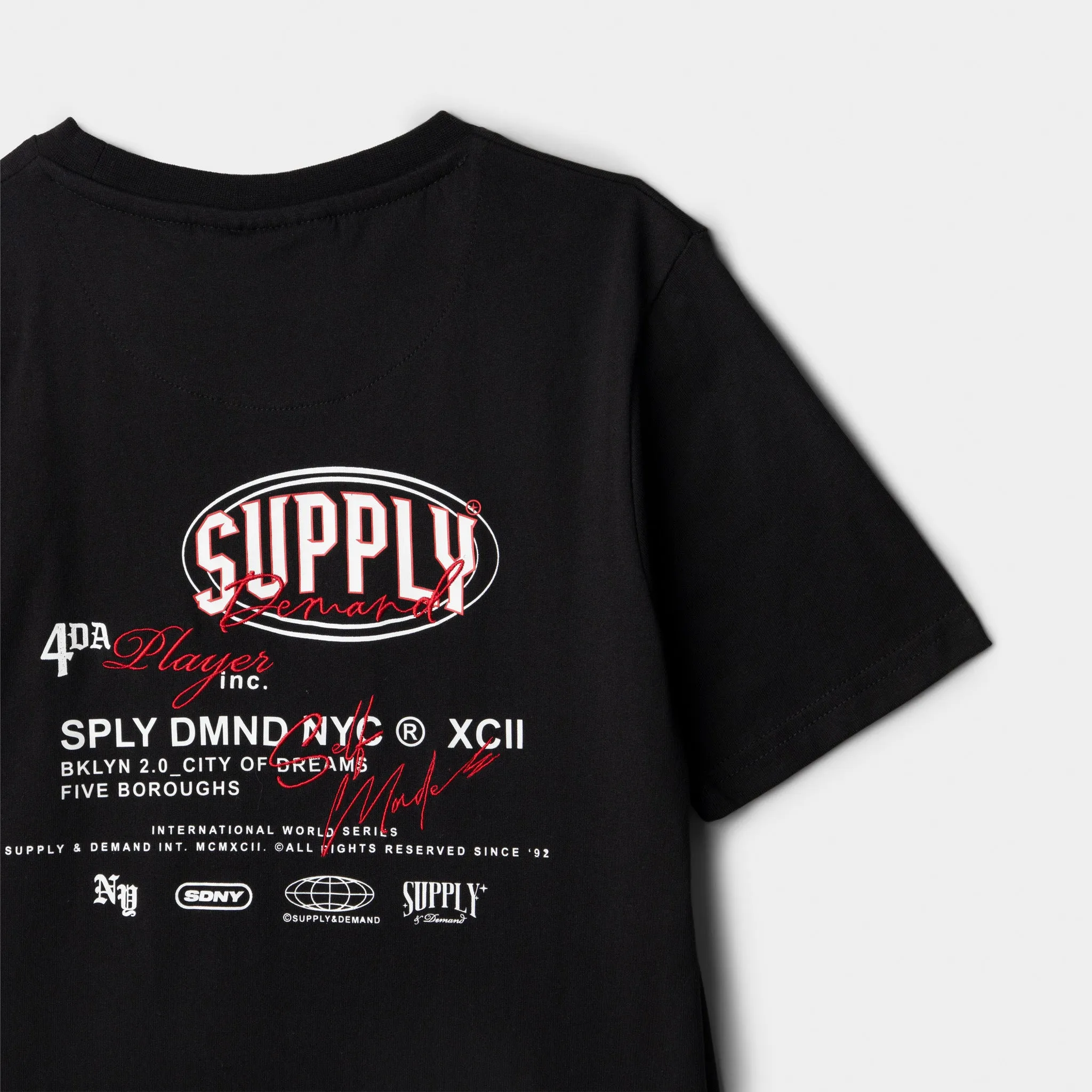 Supply & Demand Supply & Demand Junior Boys' Targon T-shirt / Black