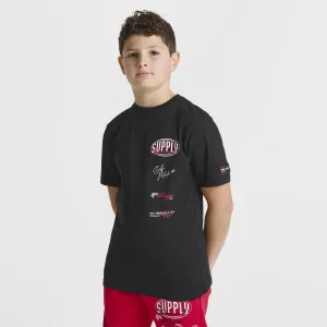 Supply & Demand Supply & Demand Junior Boys' Targon T-shirt / Black