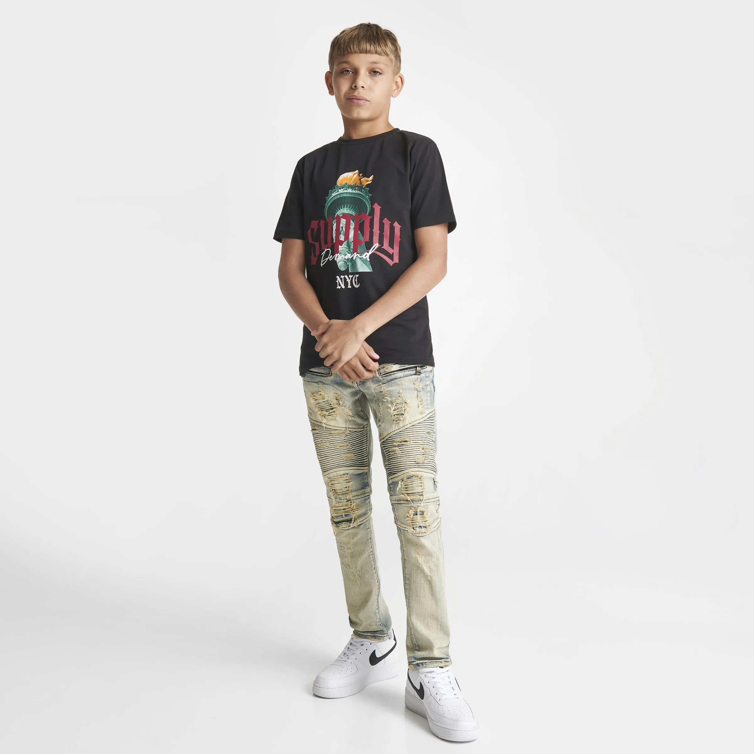 Supply & Demand Supply & Demand Junior Boys' Torch T-shirt / Black