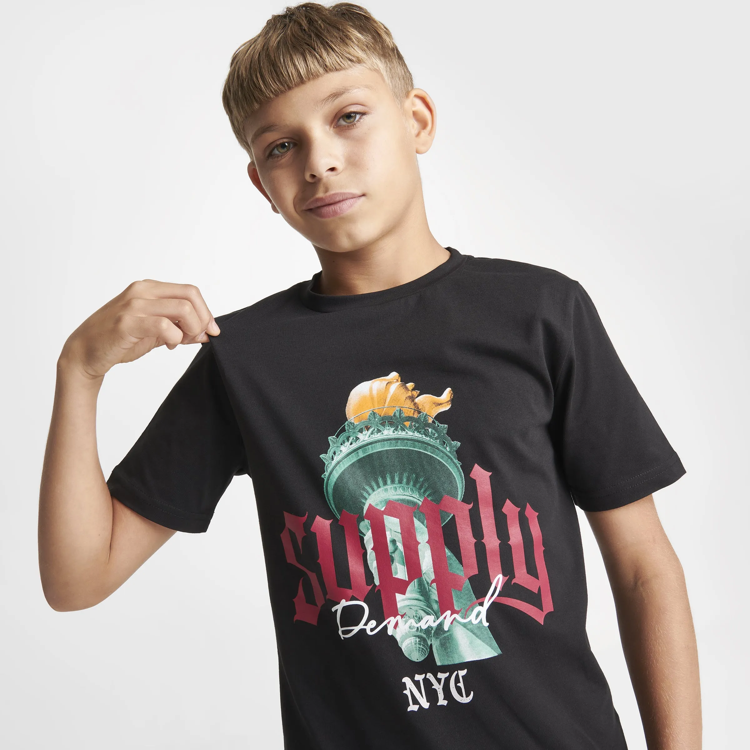 Supply & Demand Supply & Demand Junior Boys' Torch T-shirt / Black