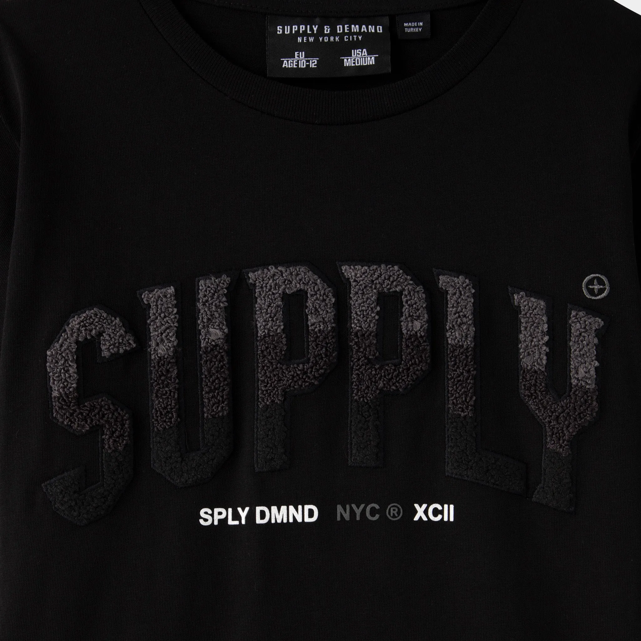 Supply & Demand Supply & Demand Junior Boys' Zuni T-shirt / Black