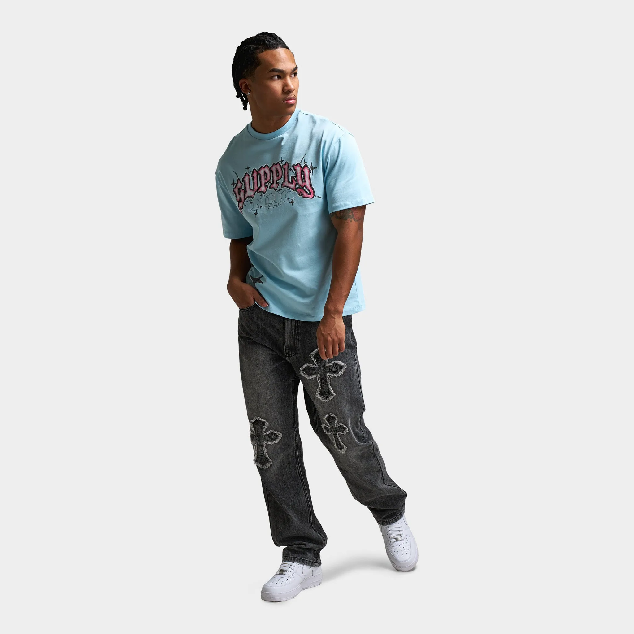 Supply & Demand Supply & Demand Vega T-Shirt / Light Blue