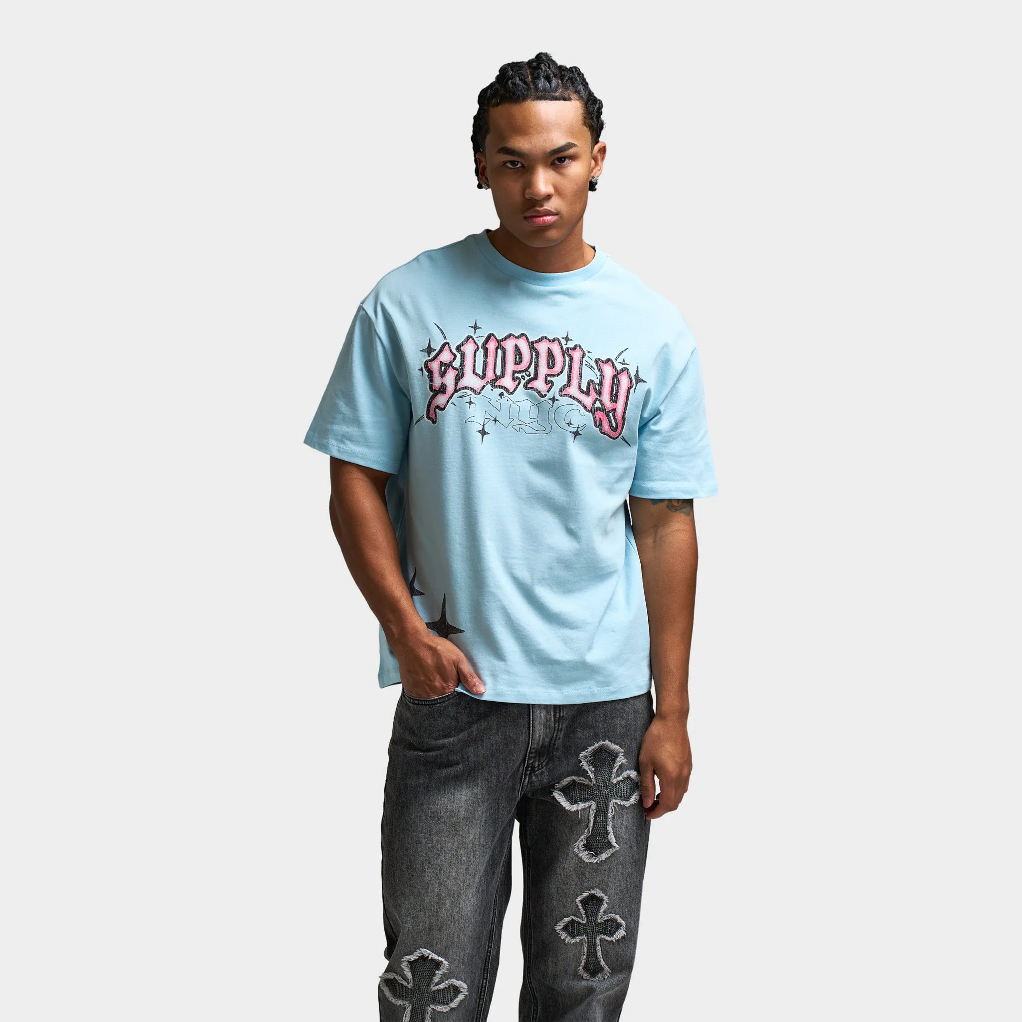 Supply & Demand Supply & Demand Vega T-Shirt / Light Blue