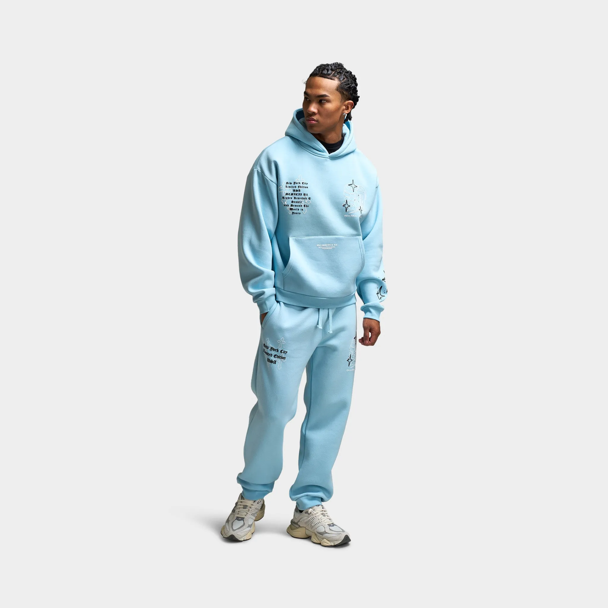 Supply & Demand Supply & Demand Vito Hoodie / Light Blue