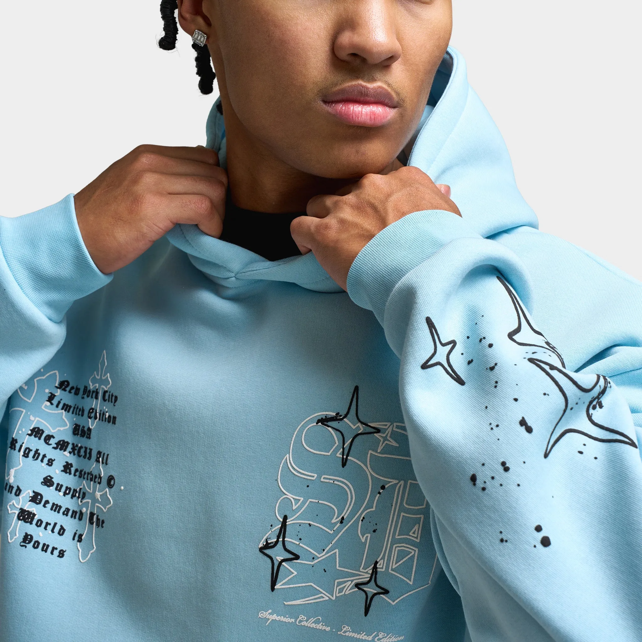Supply & Demand Supply & Demand Vito Hoodie / Light Blue