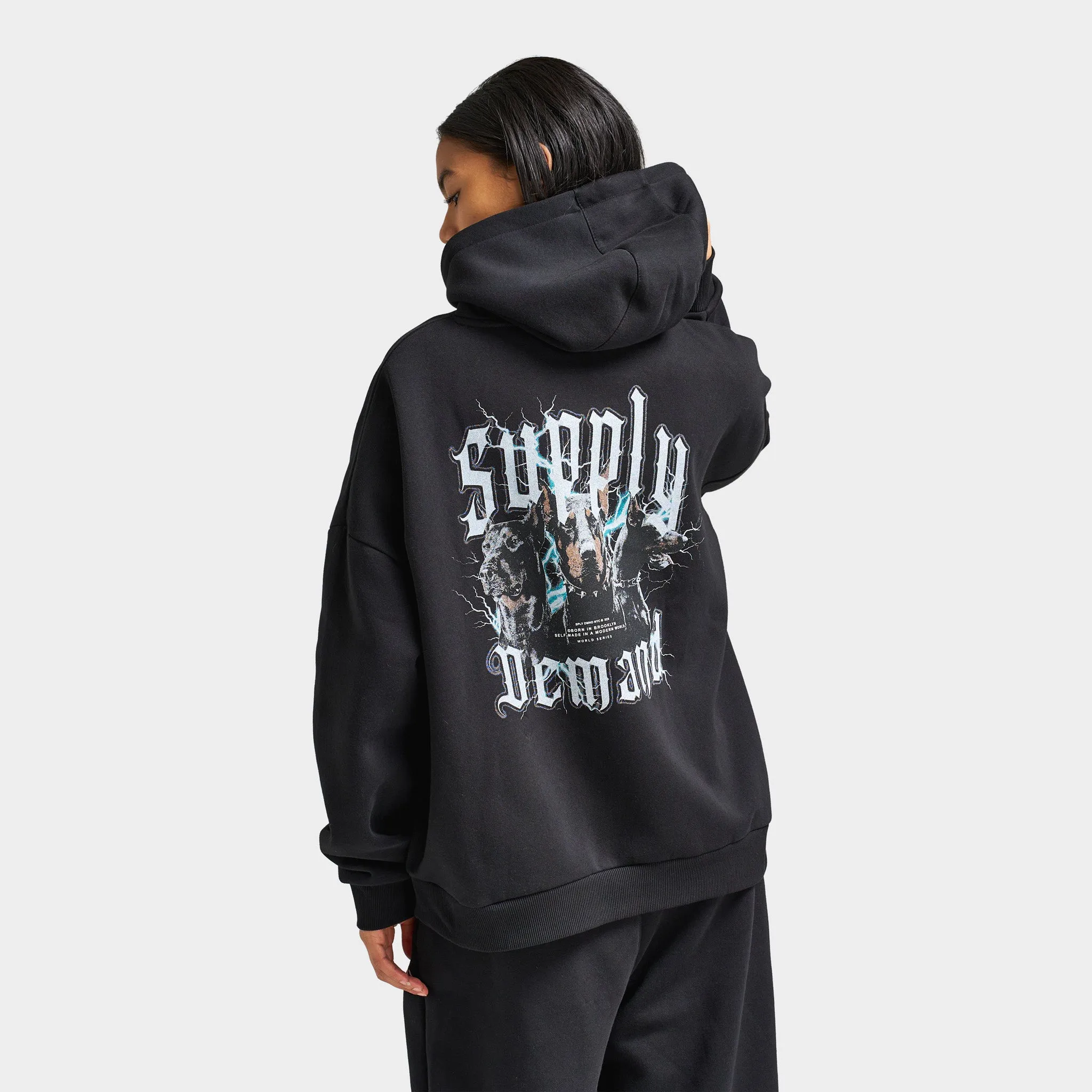 Supply & Demand Supply & Demand Women's Doberman Hoodie / Black