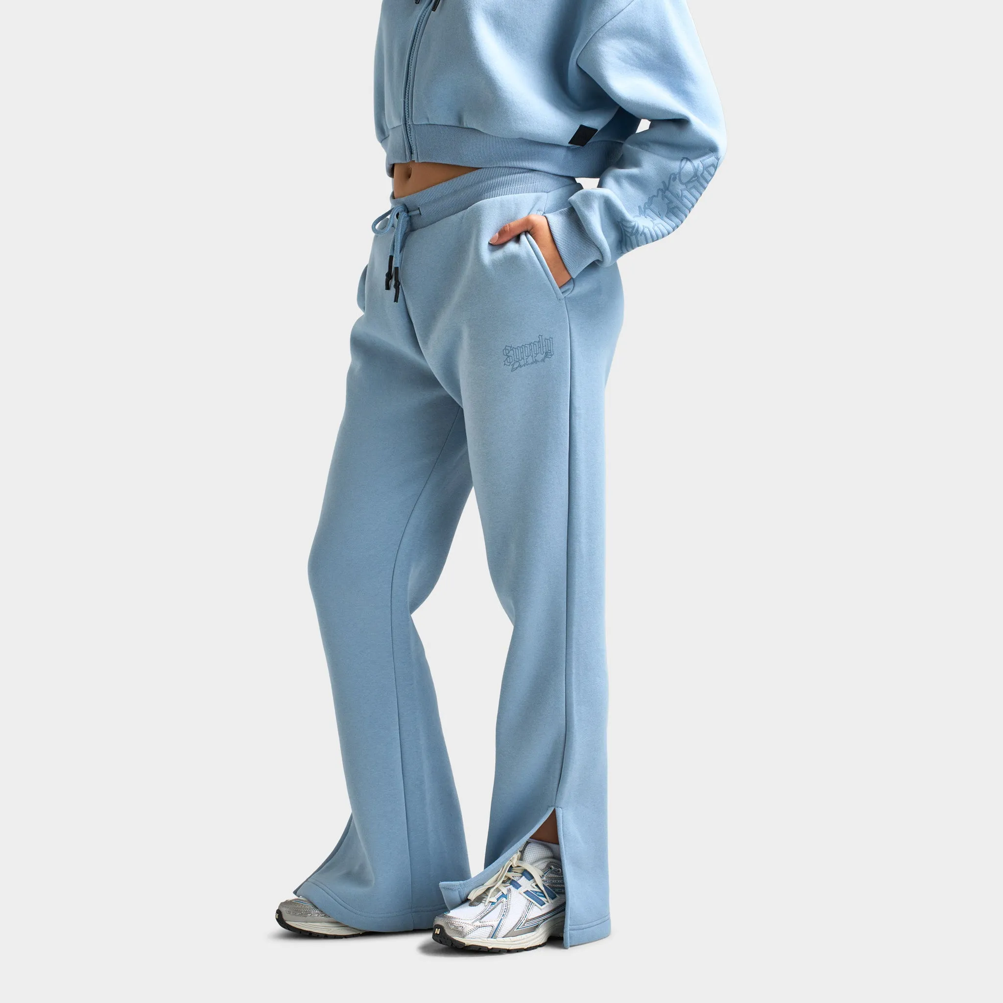 Supply & Demand Supply & Demand Women's Monair Track Pants / Dusty Blue