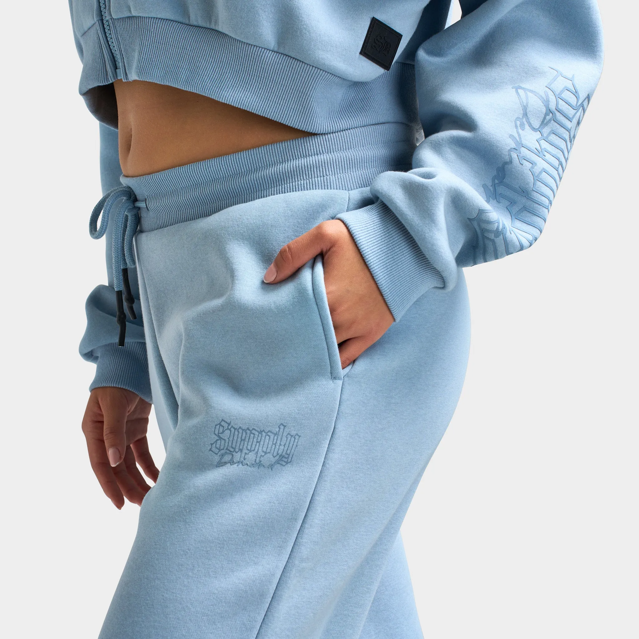Supply & Demand Supply & Demand Women's Monair Track Pants / Dusty Blue