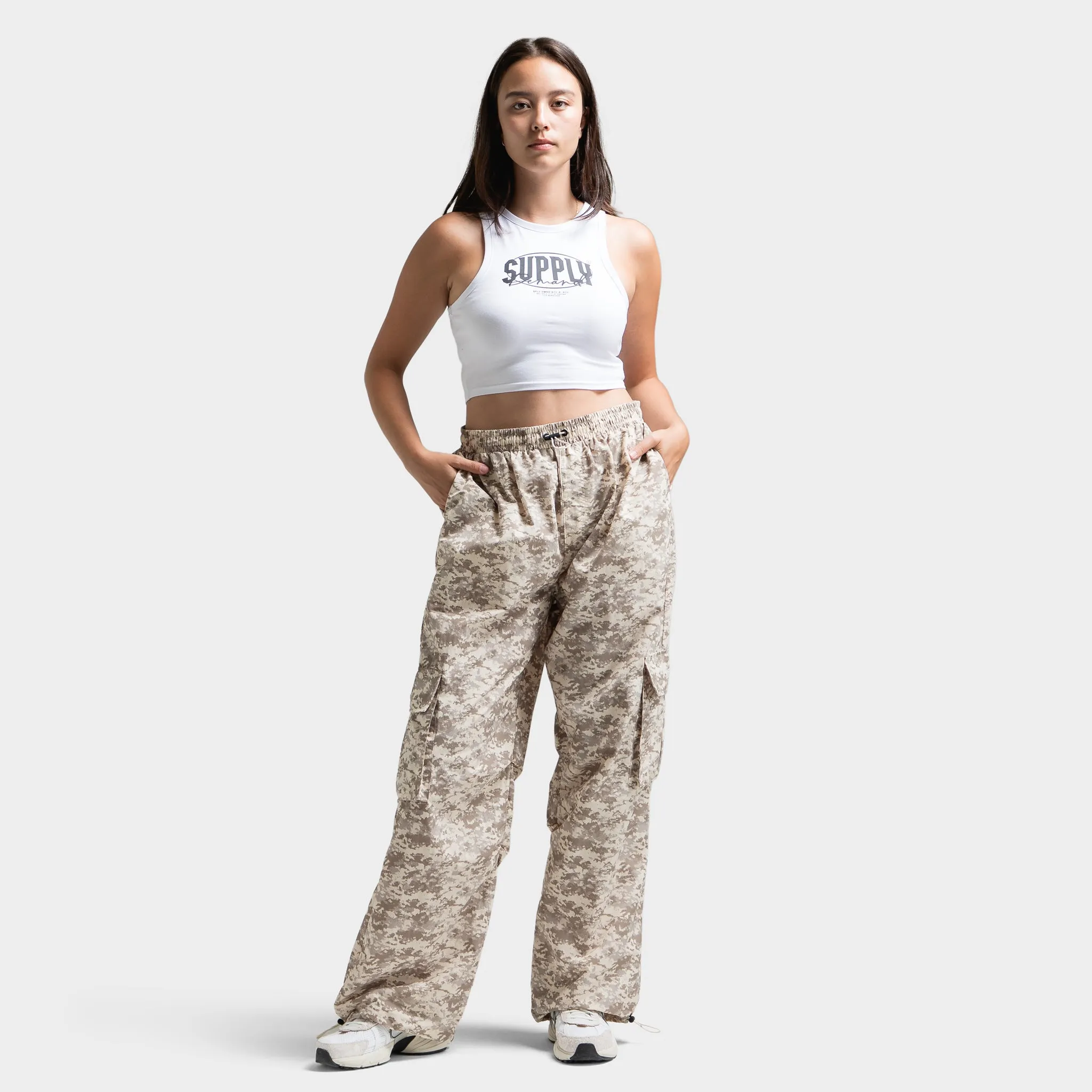 Supply & Demand Supply & Demand Women's Pixel Camo Cargo Pants / Camo