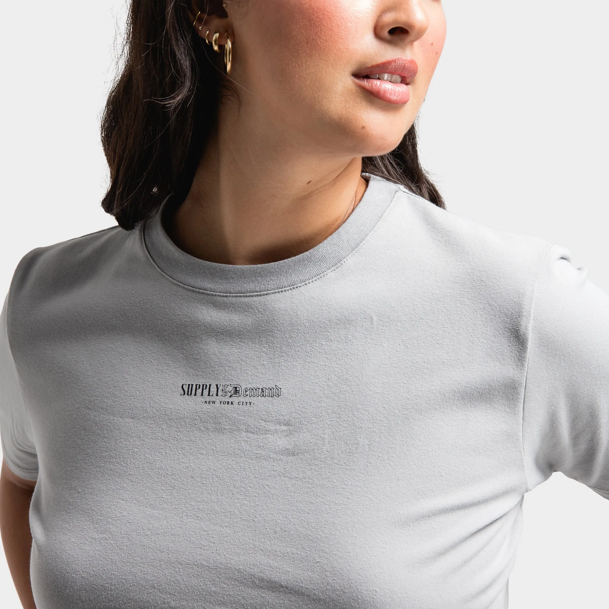 Supply & Demand Supply & Demand Women's Strike T-Shirt / Grey